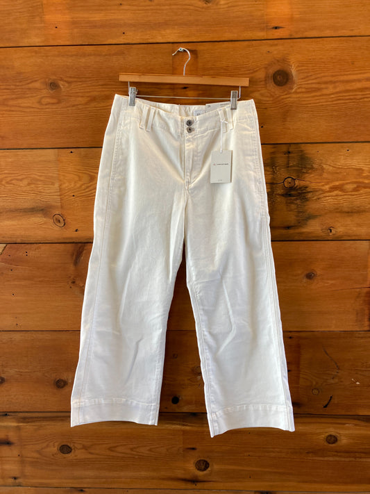 AG Adriano Goldschmied $235 Powder White Natasha Jeans - Size 28 - NEW - 4427SC