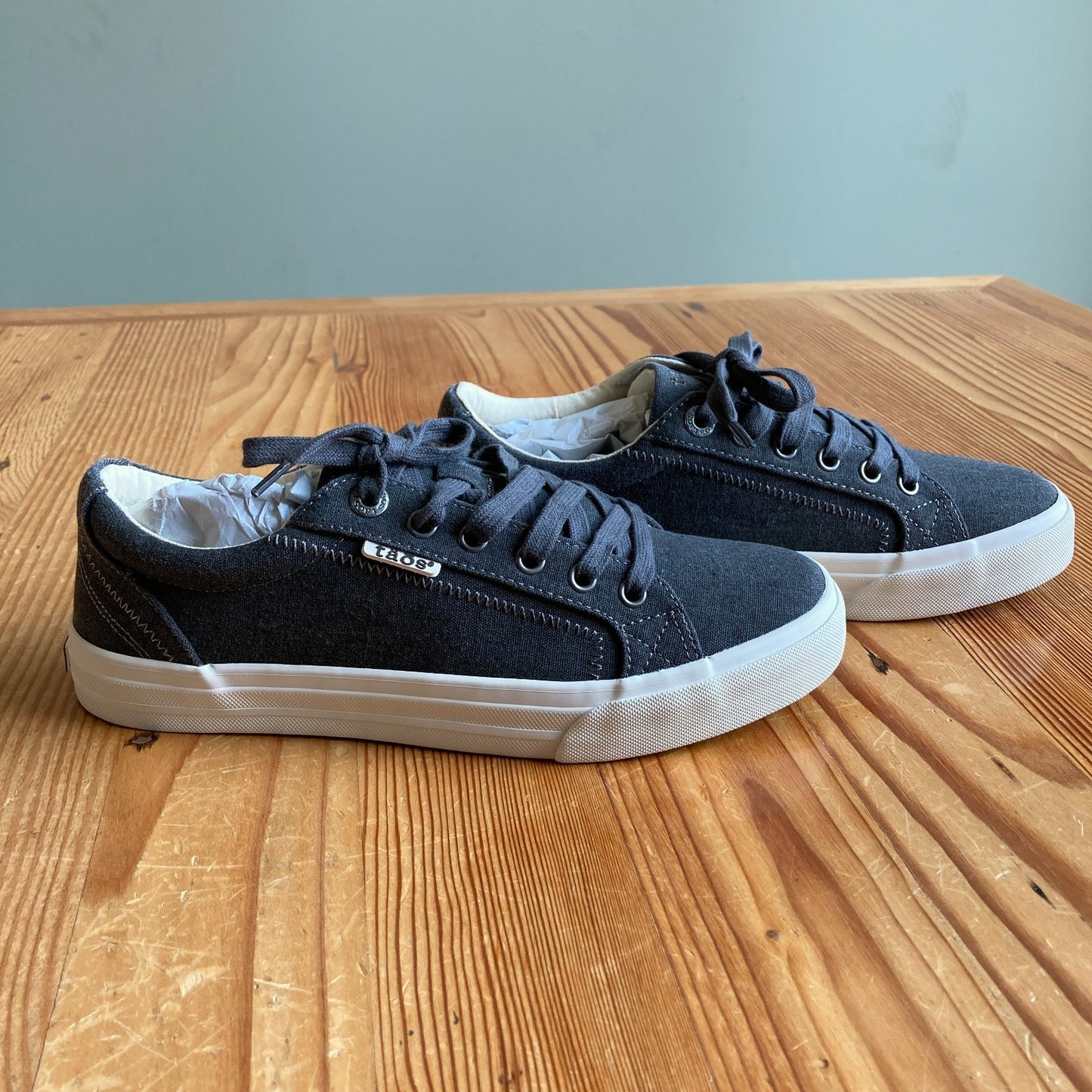 Taos Charcoal Wash Canvas NEW Plim Soul Shoes - Size 8.5 - 1213MM