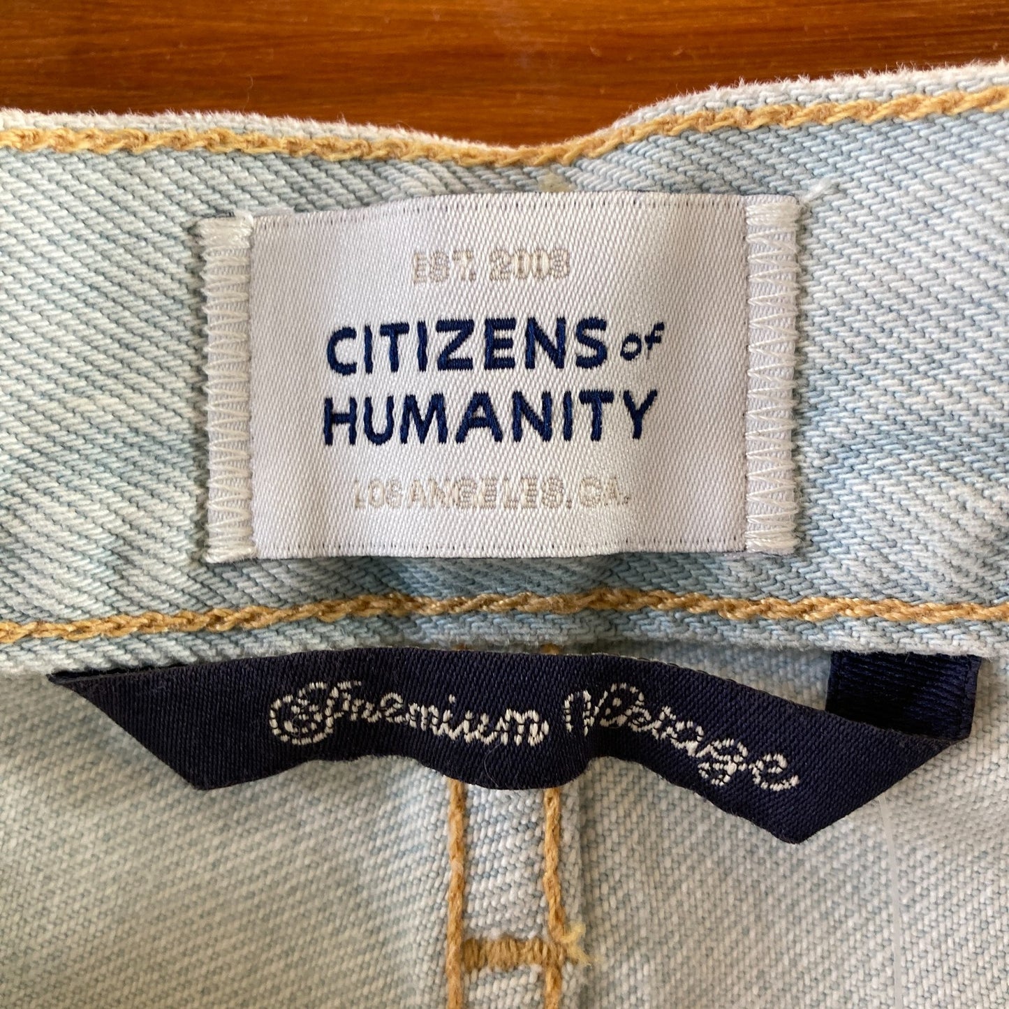 29 - Citizens of Humanity $258 Light Wash Miro Relaxed Jeans NEW 0716MD