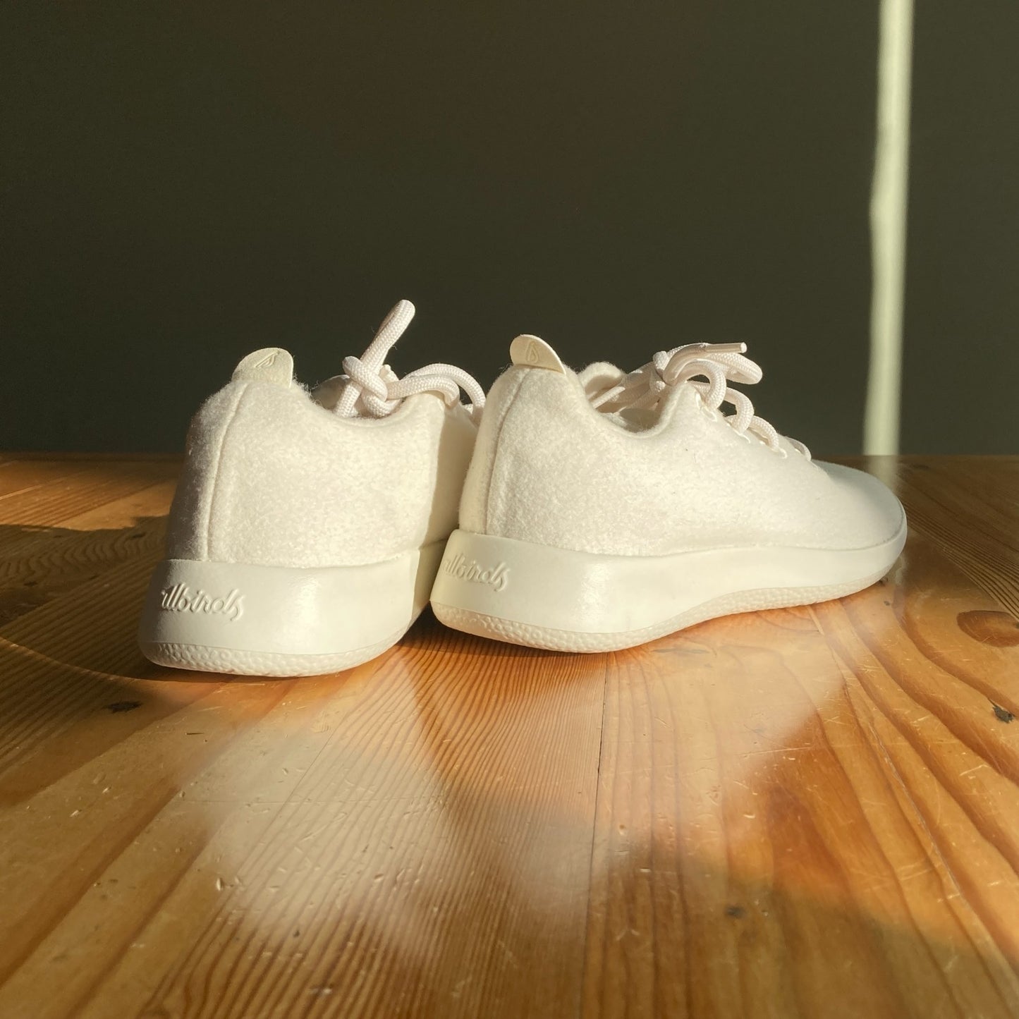 8 - AllBirds Cream Natural White Wool Runners Womens Shoes NEW w/ Box 0110IC