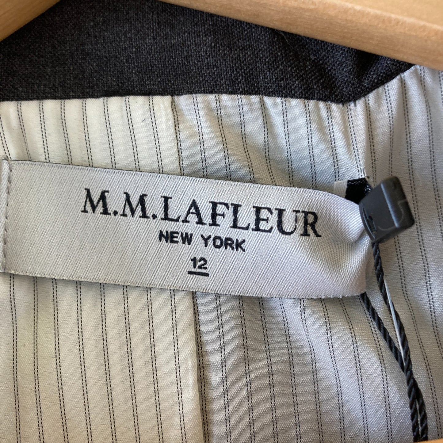 12 - M.M. Lafleur Gray Melange NEW Hoffman Blazer Womens Jacket 0416JW