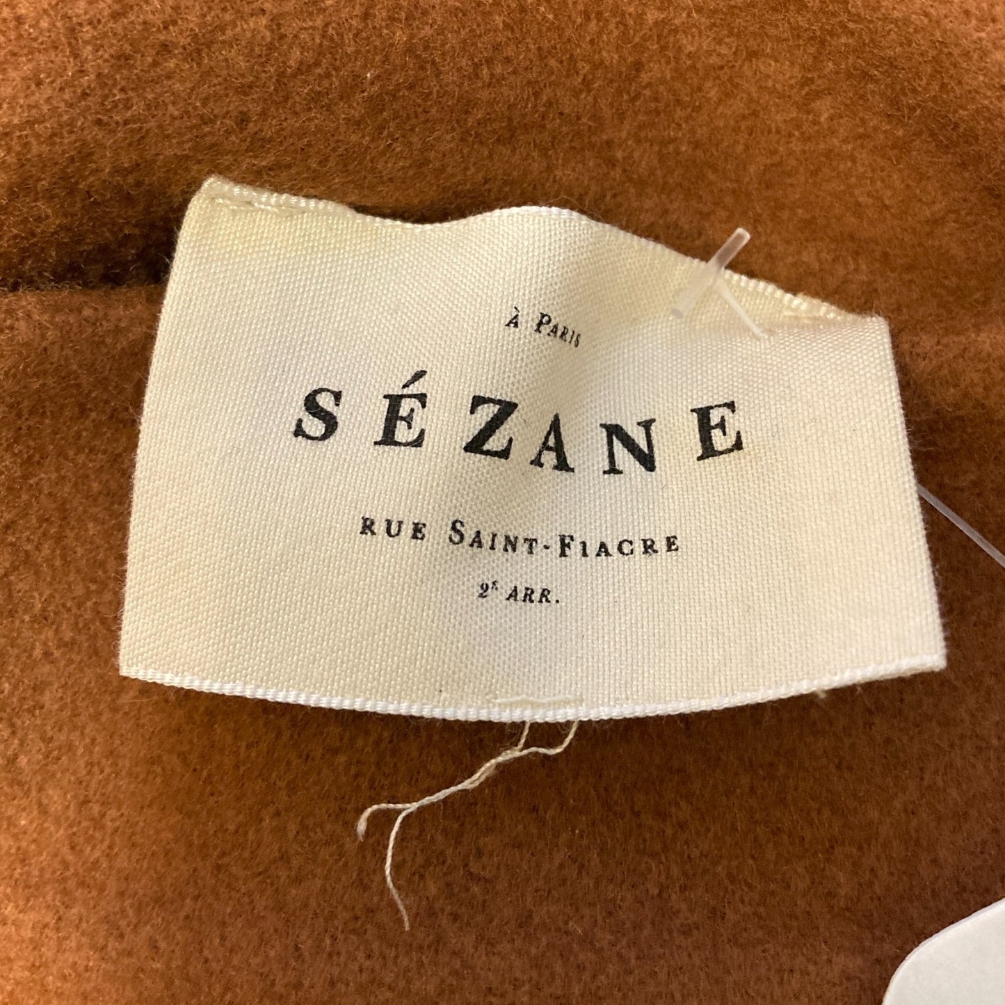 M / L - Sezane Caramel Brown Tania Wool Mini Skirt 0916VB