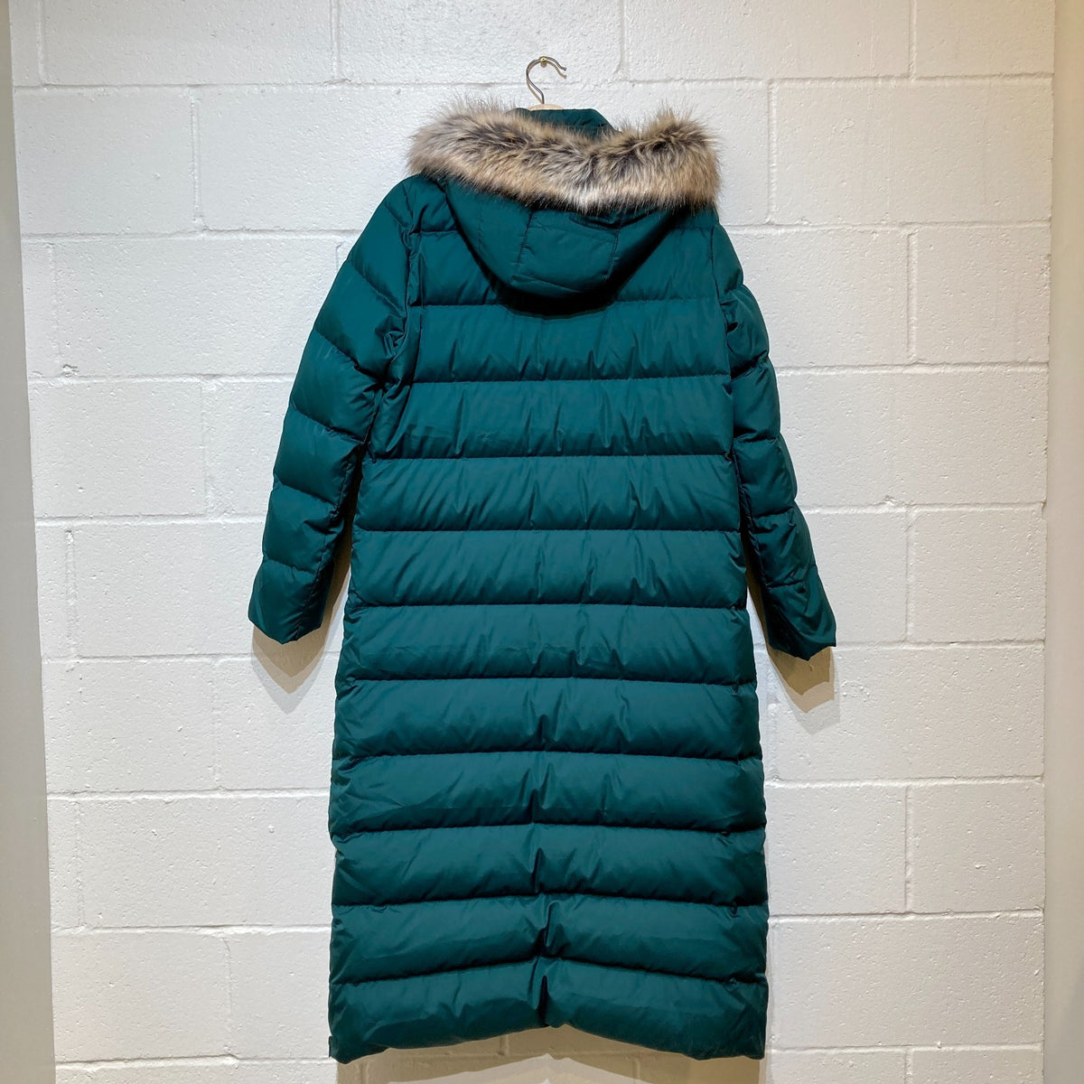Lands' End Max 600 Down Long Maxi Coat Puffer Jacket - Size M - 1111KF