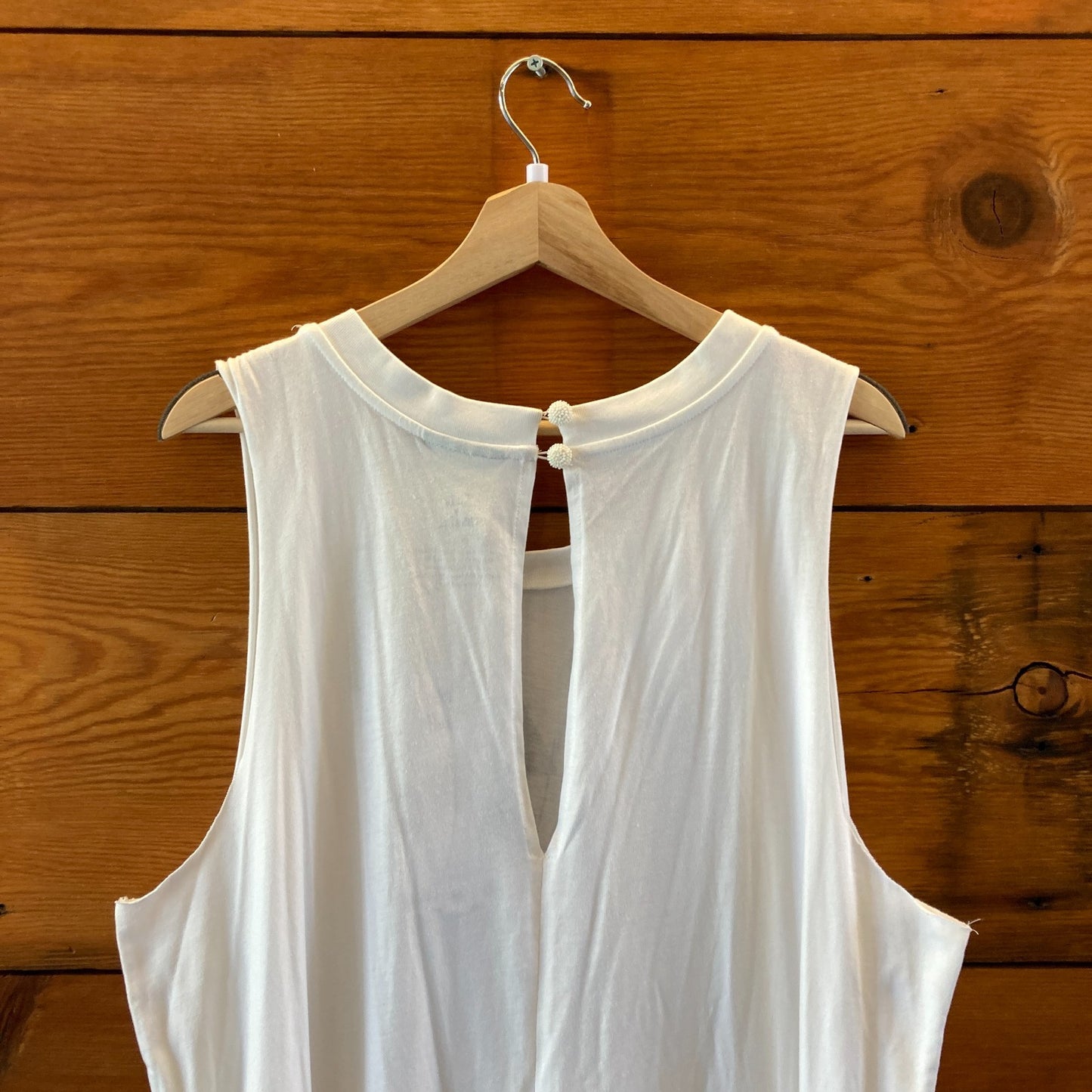 Farm Rio NEW White Mar De Bahia Sleeveless Jumpsuit - Size XL - 0218NM