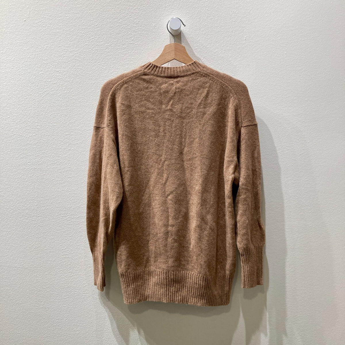COS Light Brown 100% Cashmere Relaxed Pullover Sweater - Size XS - 0903BN