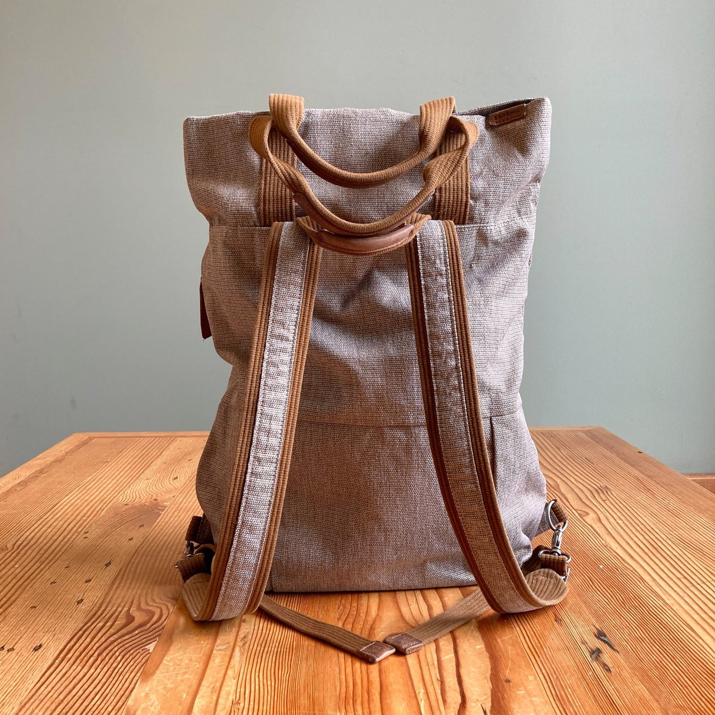 Timbuk2 Mojave Brown Alamo Convertible Backpack Tote Bag 0107KA