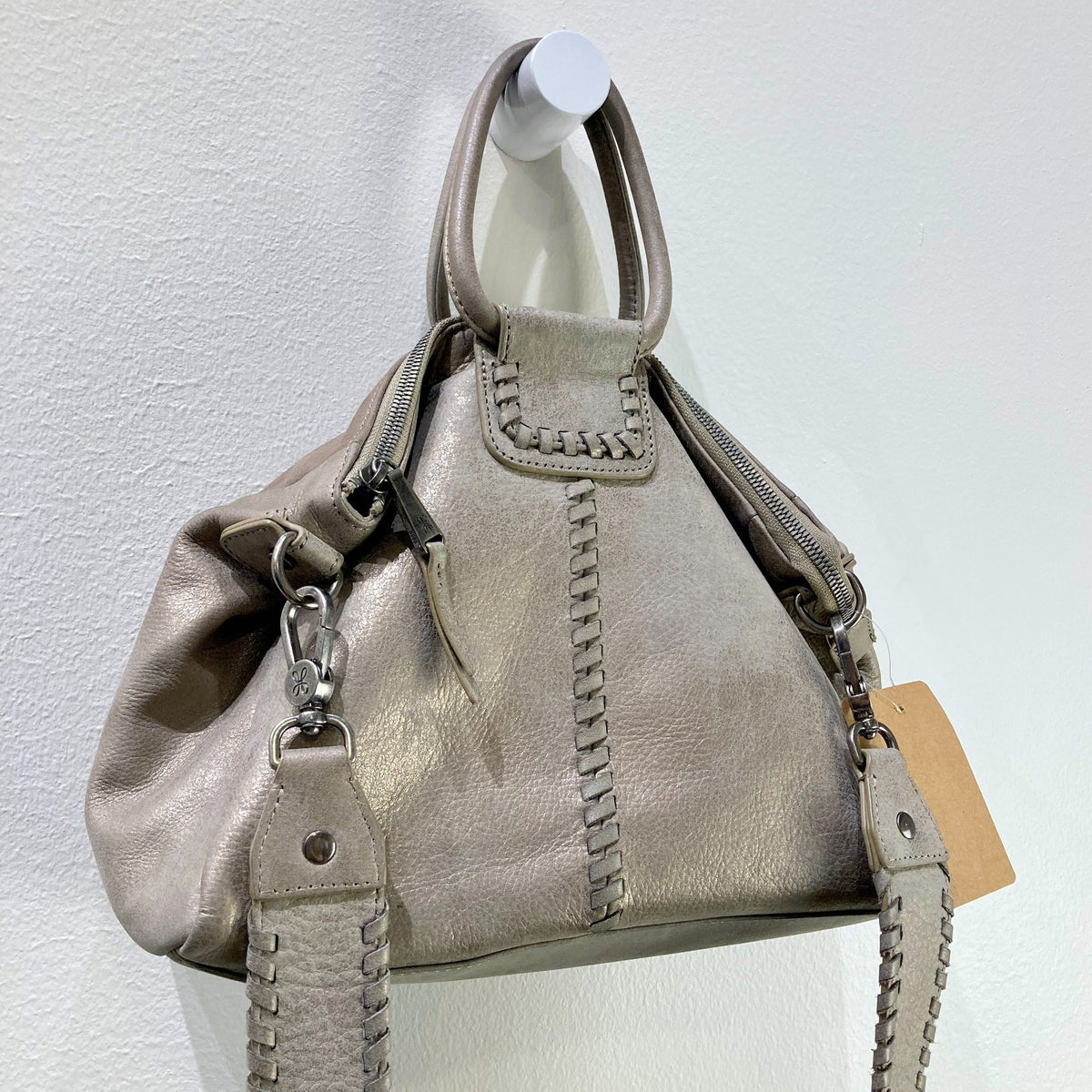 Hobo International $348 Golden Granite Sheila Satchel Crossbody Purse - 0217RC