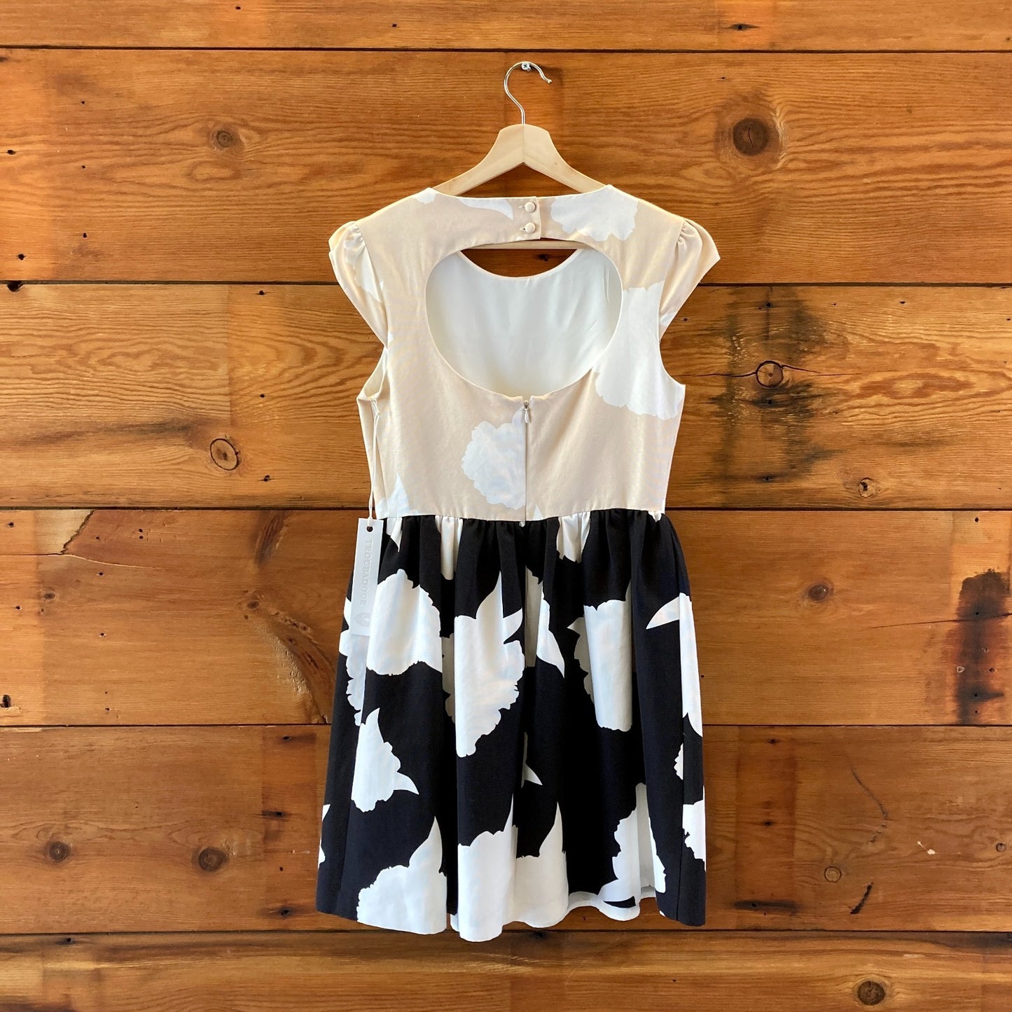 Troubadour Anthropologie $228 Contrast Study Dress - Size 6 - NEW - 0716AF