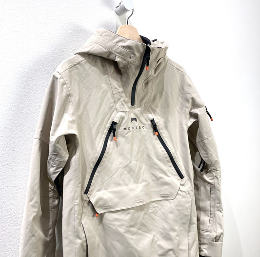 Montec Old White Dune Womens Ski Pullover Anorak Jacket - Size XXS - 0312IG