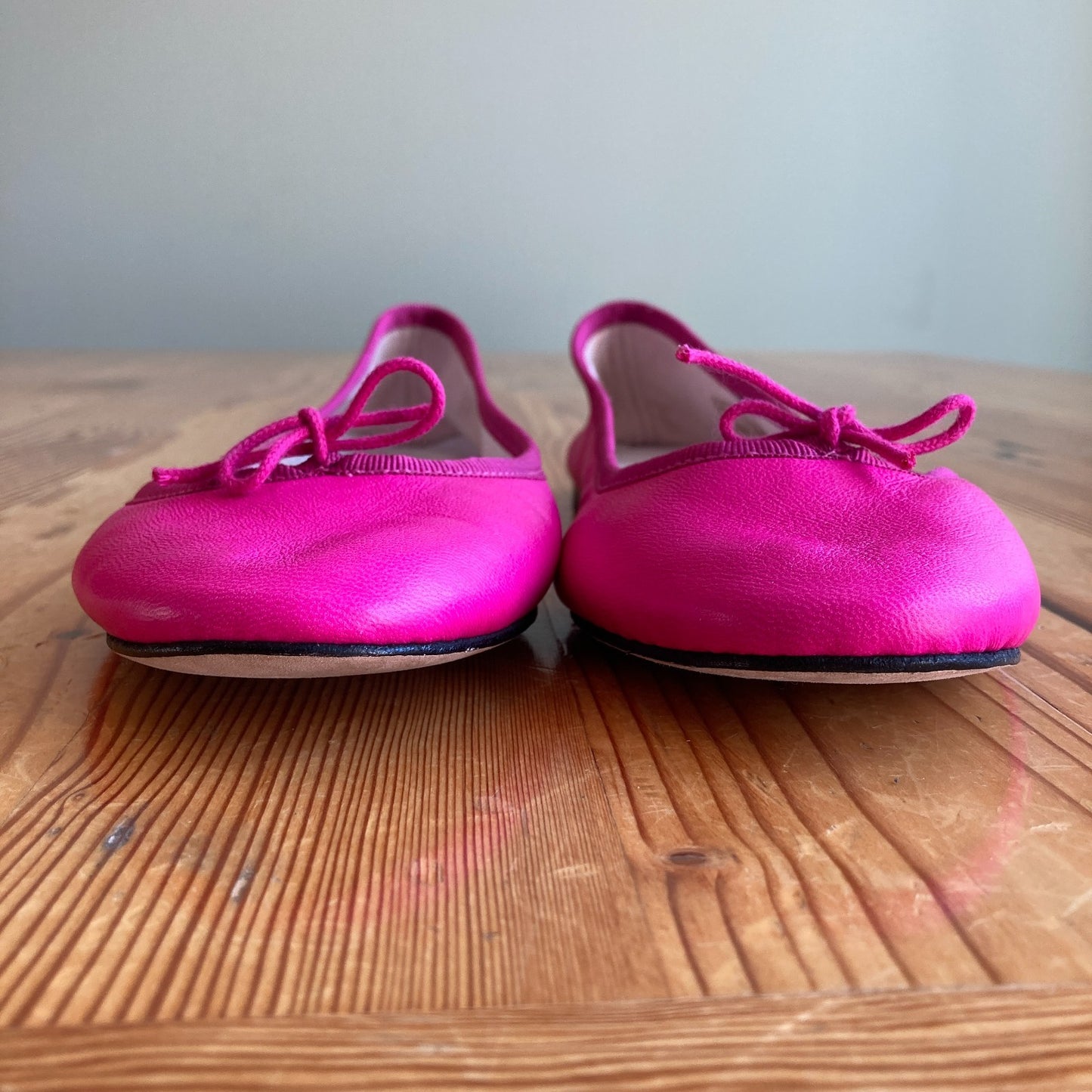 Repetto $425 Dark Pink Cendrillon Ballet Flats Shoes - Size 39 / 8 - 0306CH