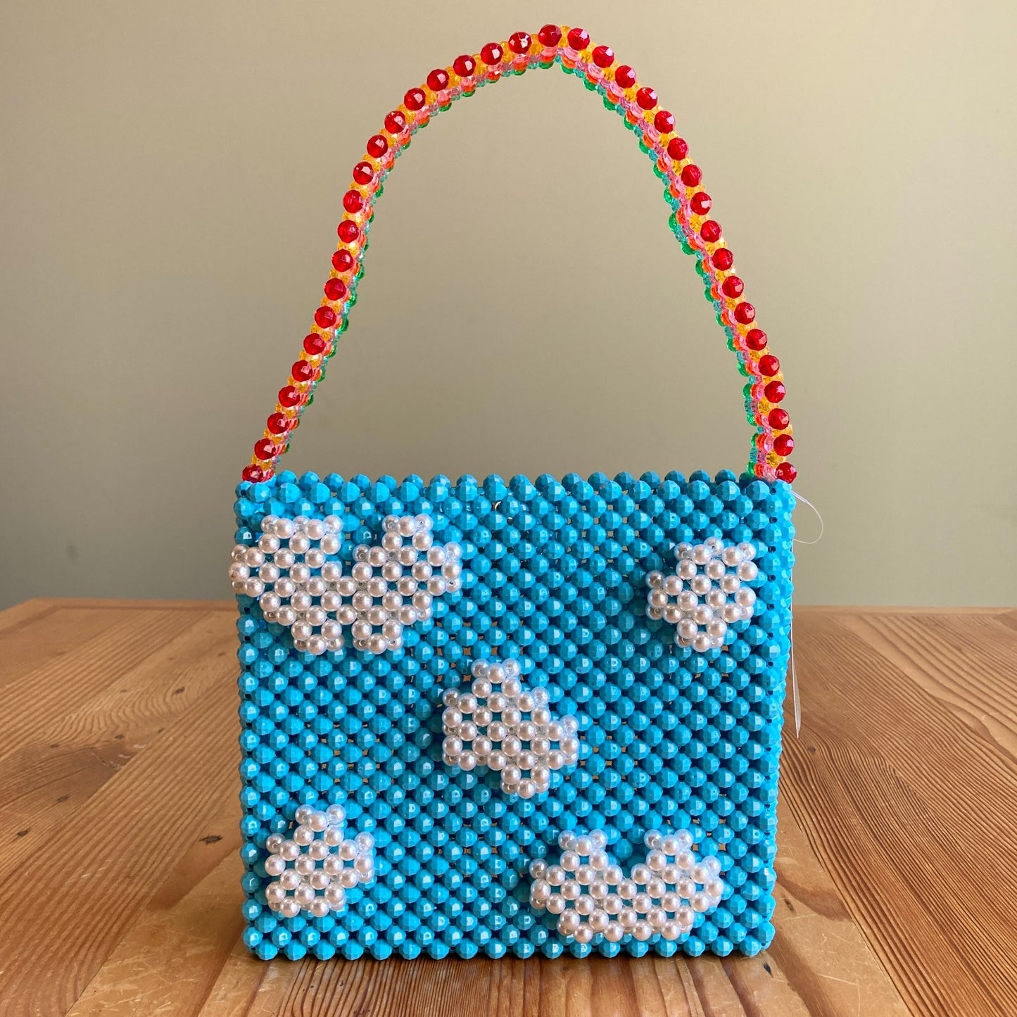 Susan Alexandra $360 Big Skies Beaded Handbag Purse - 0304HJ
