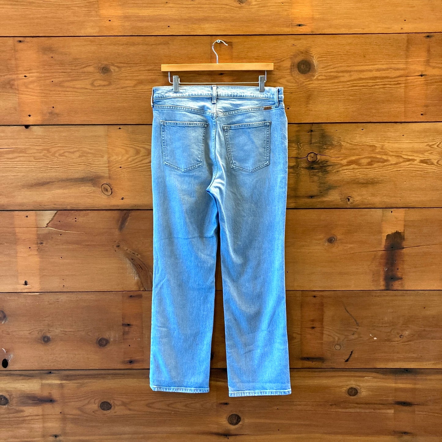 31L - AYR The Roadie Light Wash Denim Womens Straight Leg Jeans 0815CJ