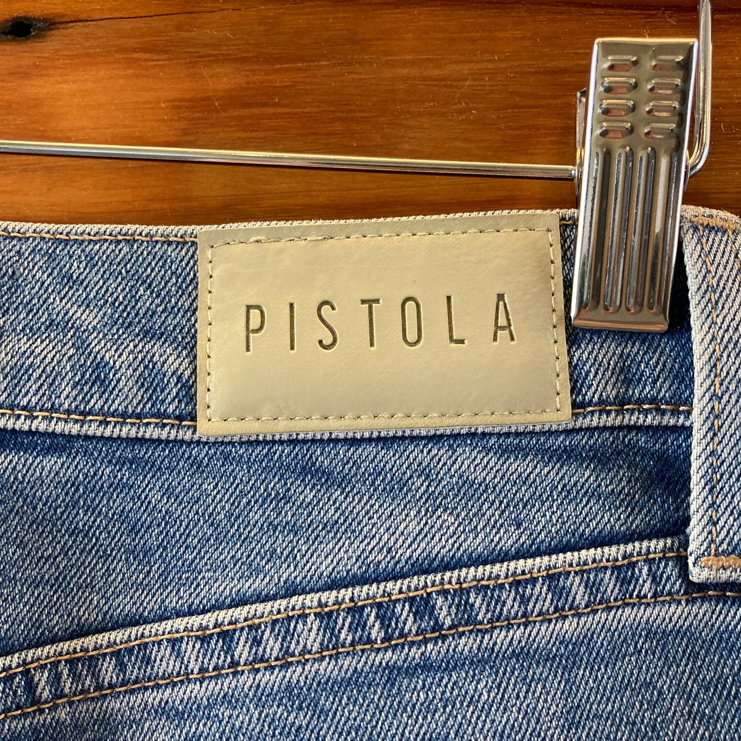 Pistola Medium Wash ELI Barrel Leg Jeans - Size 26 - 0513VB