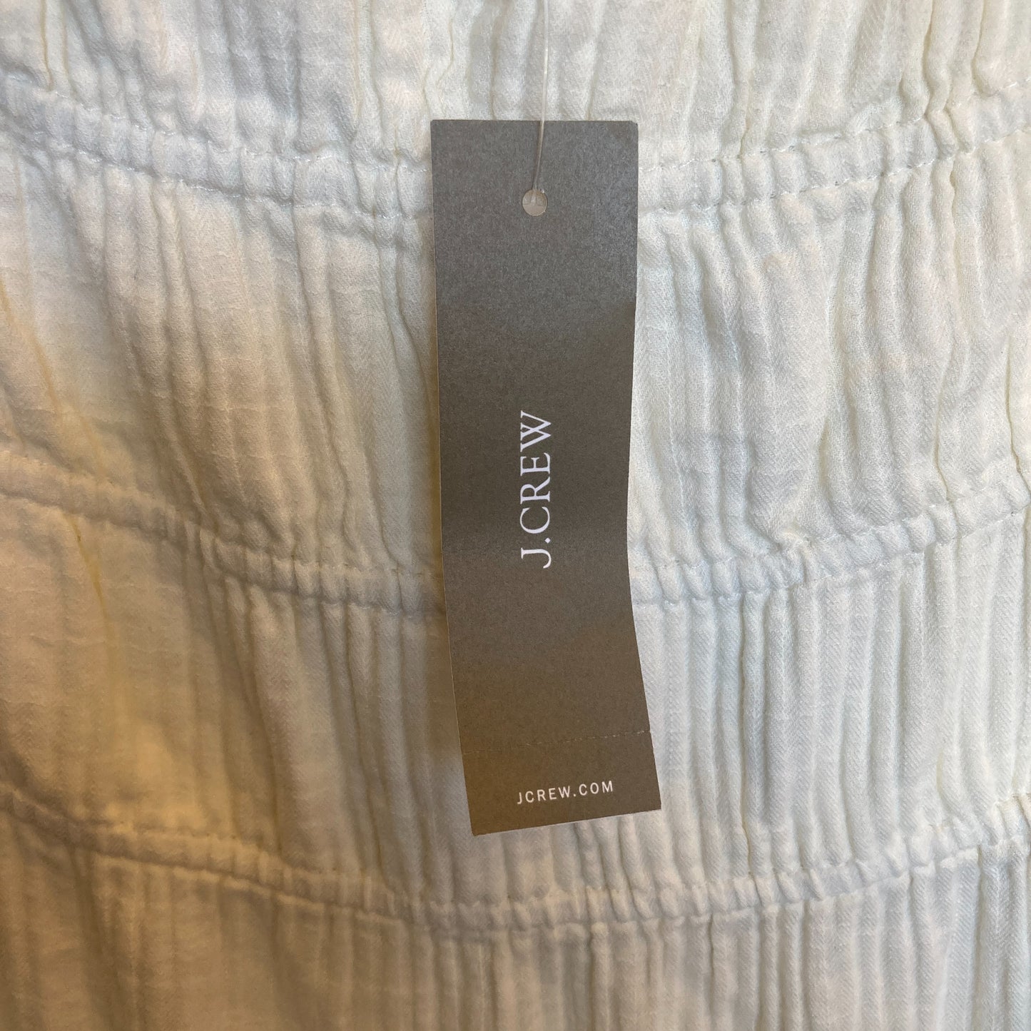J Crew White Airy Gauze NEW $138 Sleeveless Tiered Maxi Dress - 0514AT