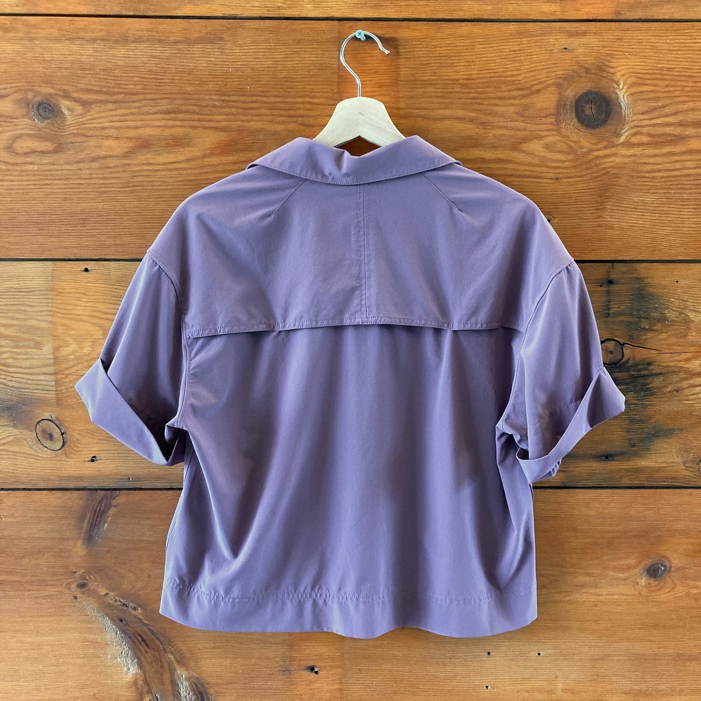 Athleta NEW Purple Hike Packable Womens Short Sleeve Shirt - Size XS - 0501CS