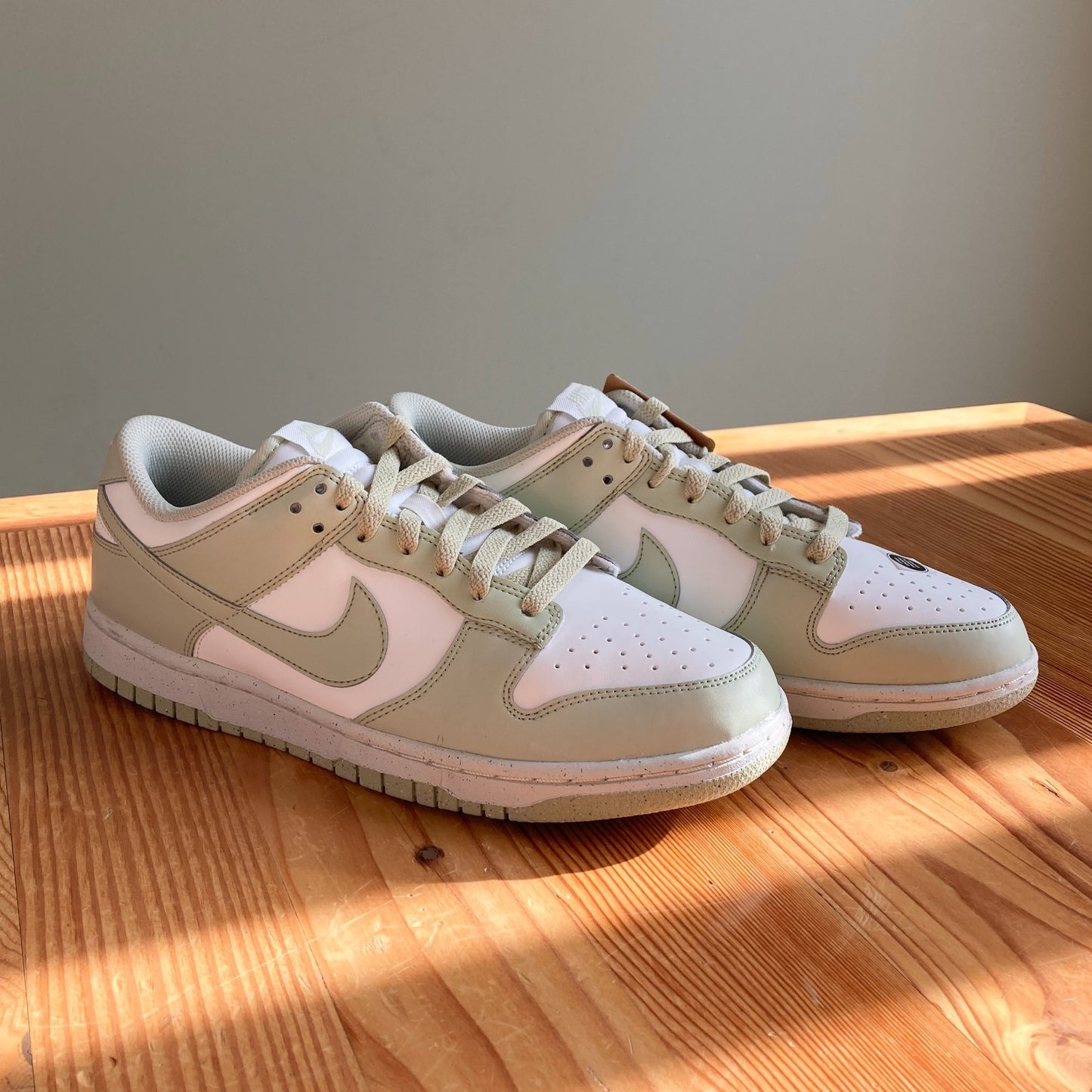 10 - Nike Green & White Dunk Low Next Nature HF5384-300 Shoes NEW w/ Box 0121MB