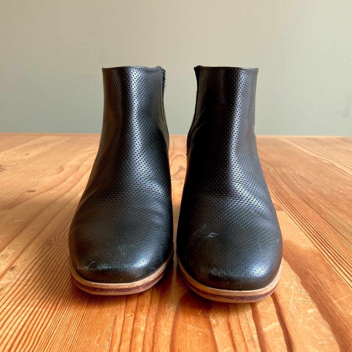 Rachel Comey Black Leather Mars Ankle Boots Booties - Size 7 - 0813CP