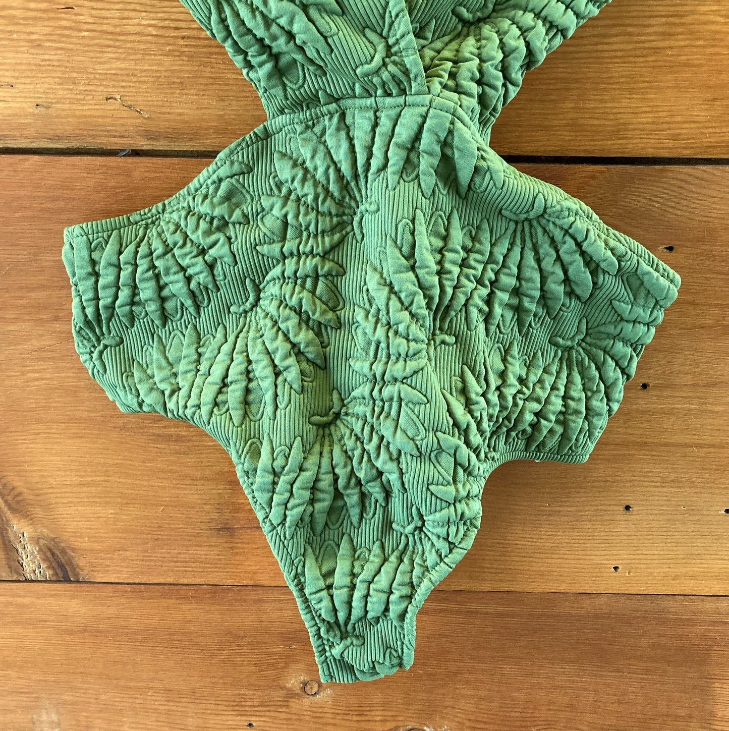 Farm Rio NEW Green Copabanana One Piece Swimsuit - Size L - 0715DP