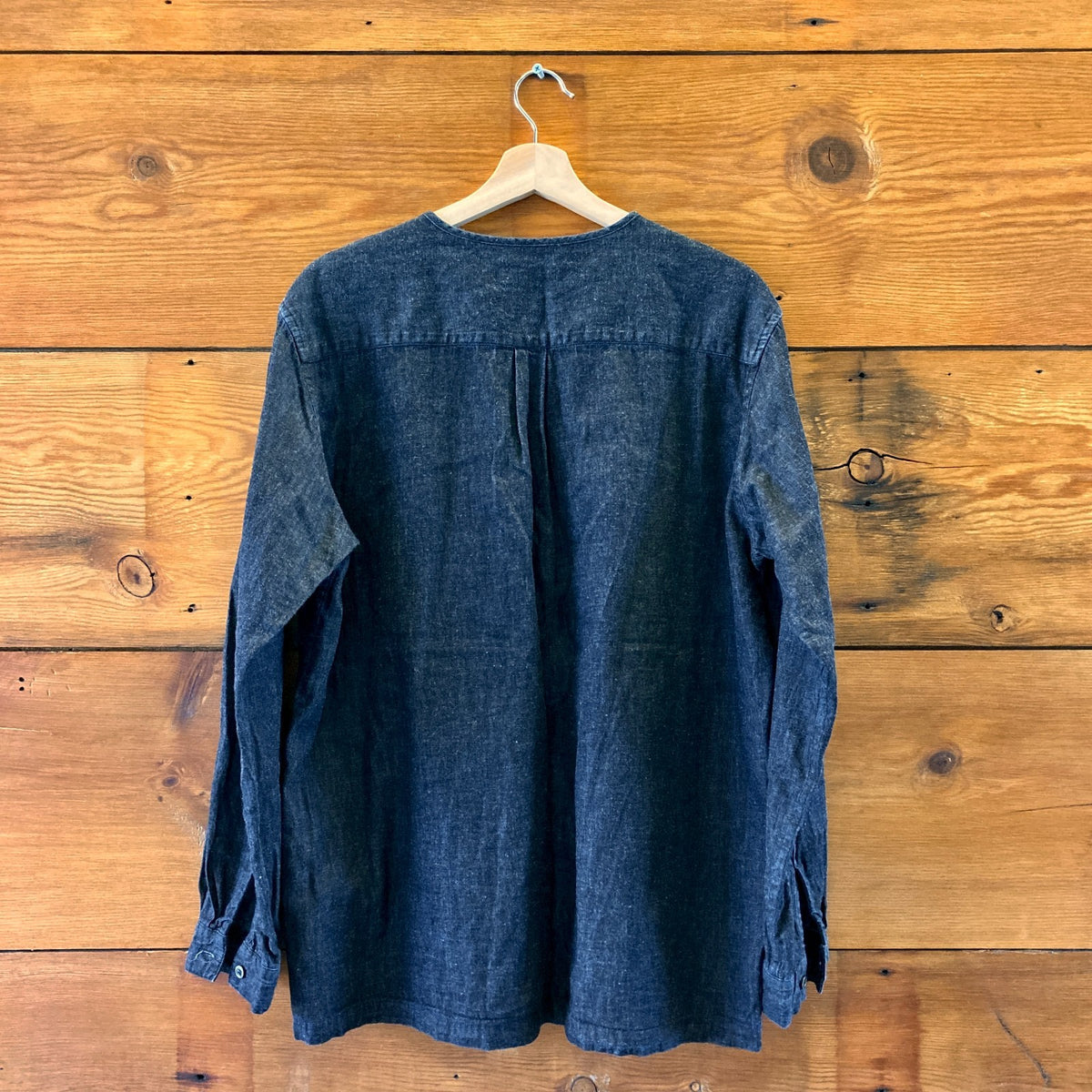 Nest Robe CONFECT Dark Indigo Long Sleeve Button Up Tunic - Size 4 / XL - 0904NF