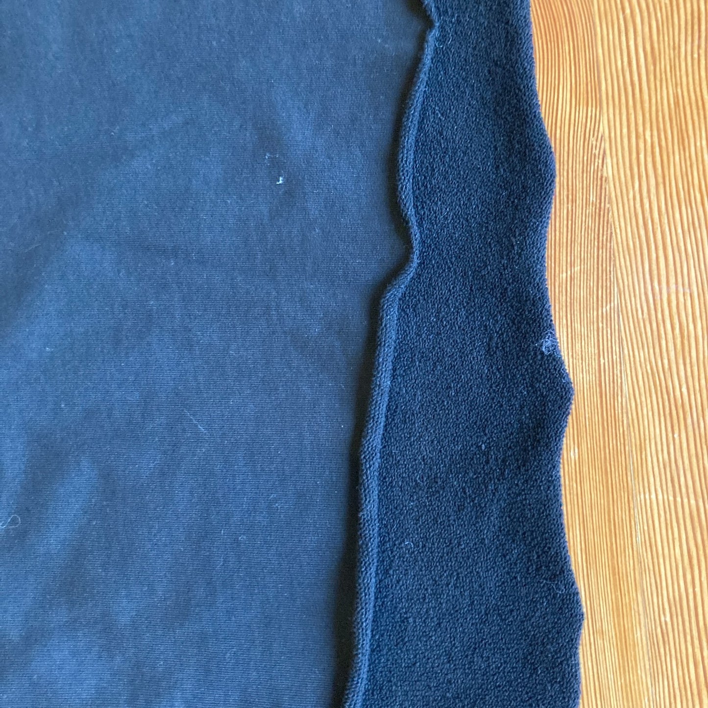 Frank & Eileen $218 Black Tee Lab Raw Hem Capelet Sweatshirt - One Size - 4427SC
