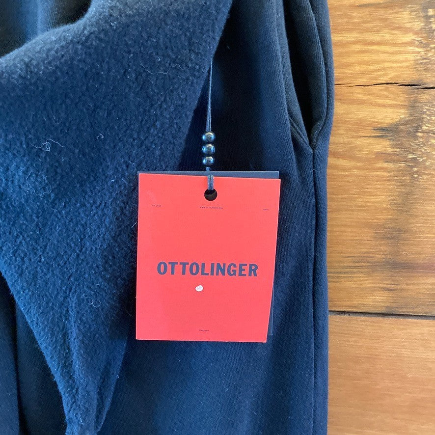 Ottolinger NEW Black Jersey Sweatpants Extra Long Baggy Pants - Size XS - 0106KA
