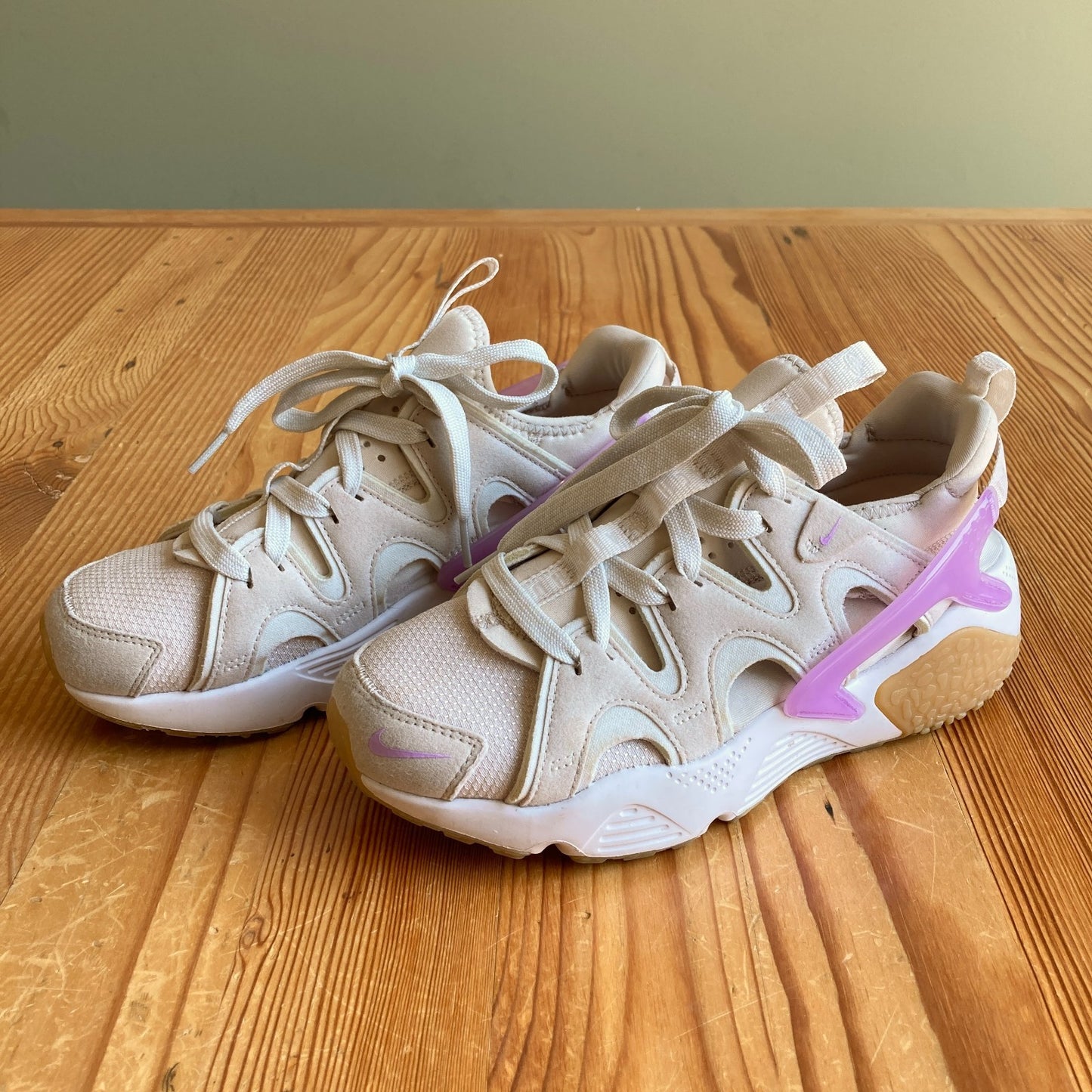 Nike Air Huarache Craft Light Orewood Brown Sneakers Shoes - Size 8 - 0526EK