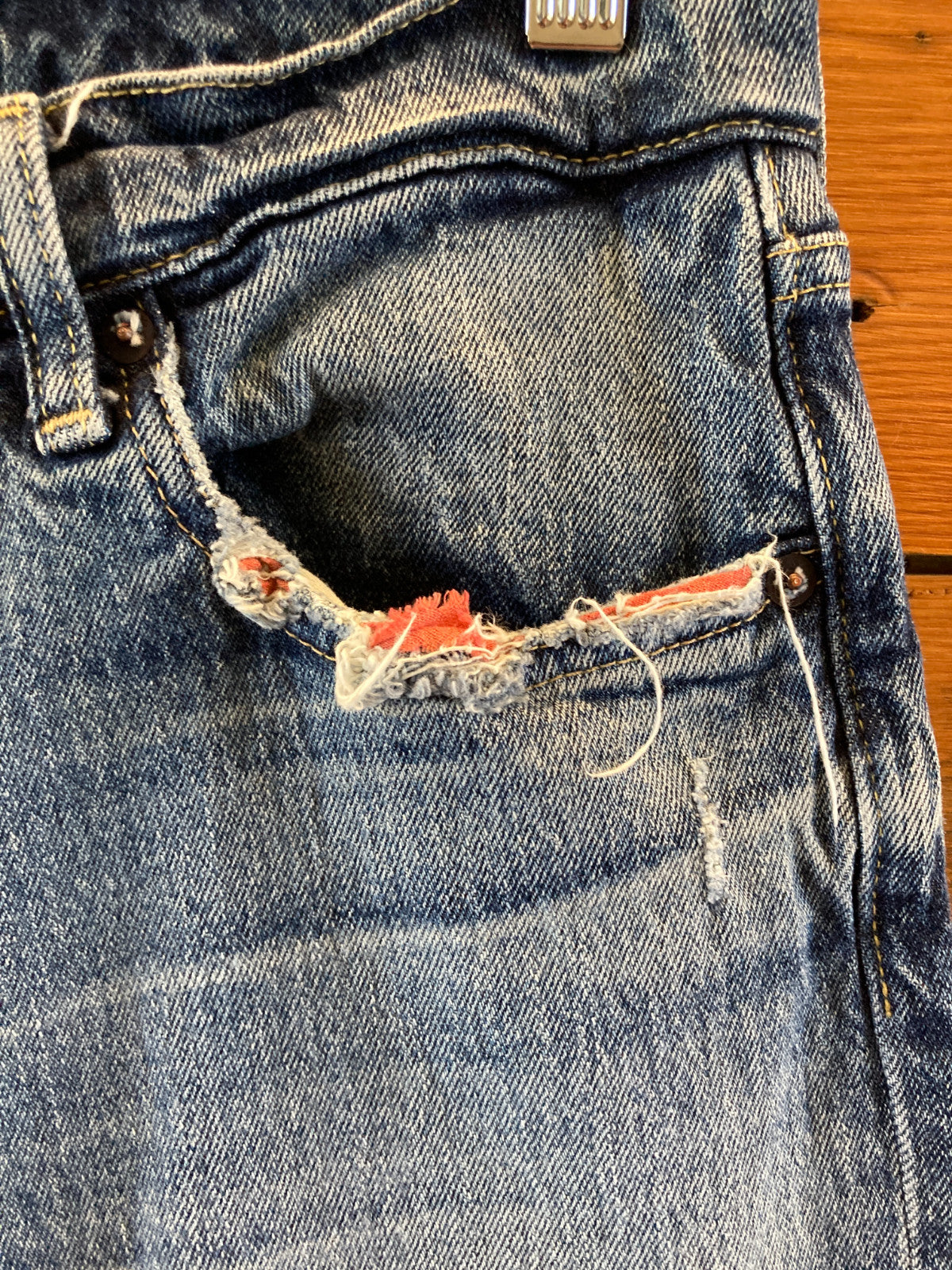 Moussy Medium Vintage Japan Made Straight Leg Howa Jeans - Size 29 - 4427SC