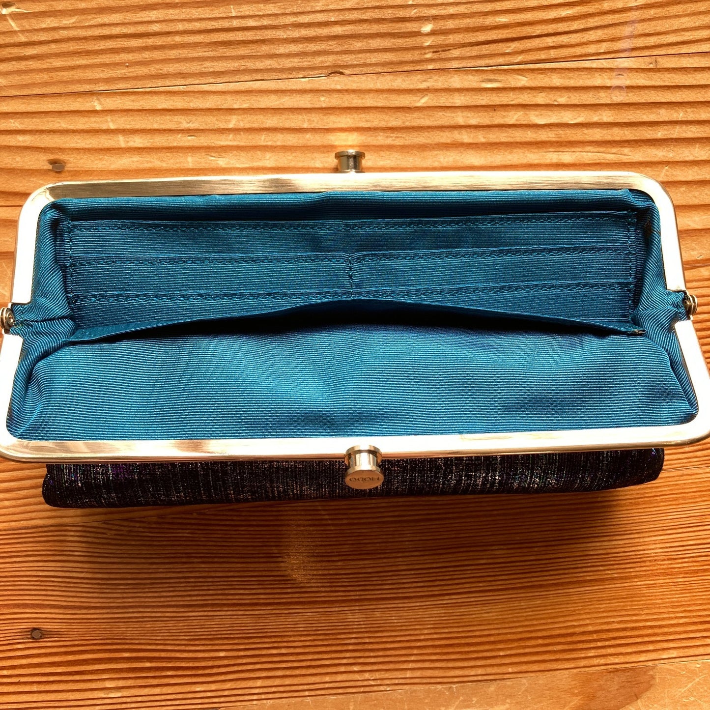 Hobo International Multi Color Metallic Lauren Bi Fold Wallet - 0715EJ
