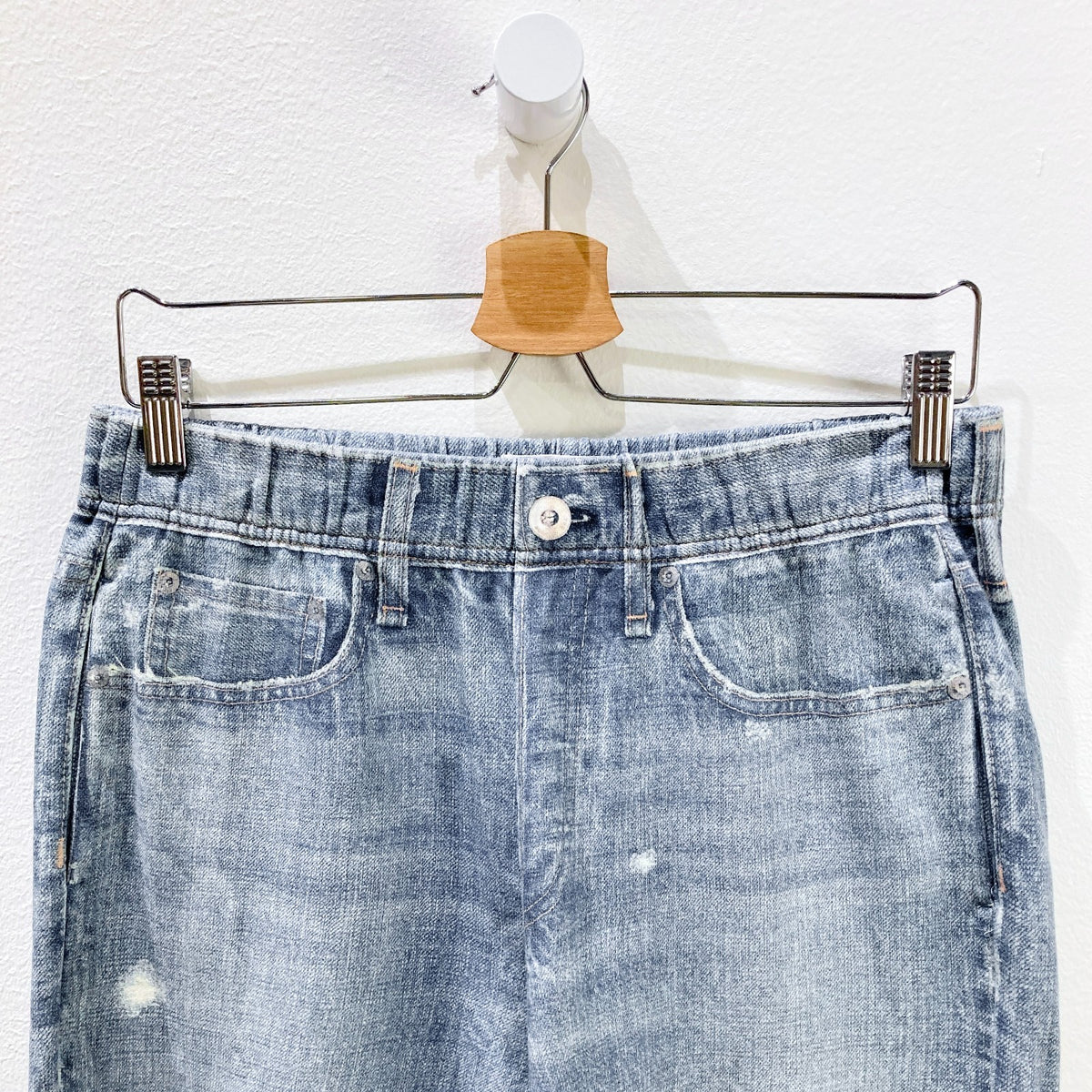 Rag & Bone Light Wash Faux Denim Miramar Joggers Jeans Pants - Size M - 1011SC