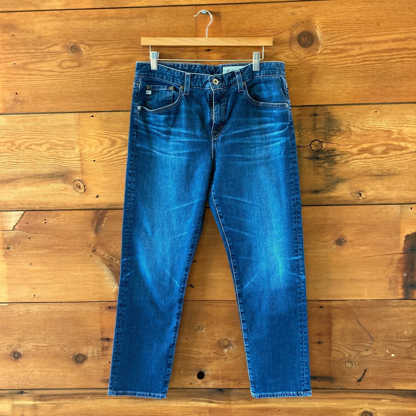 29 - AG Adriano Goldschmied DarkThe Ex-Boyfriend Slouchy Slim Jeans 4427SC