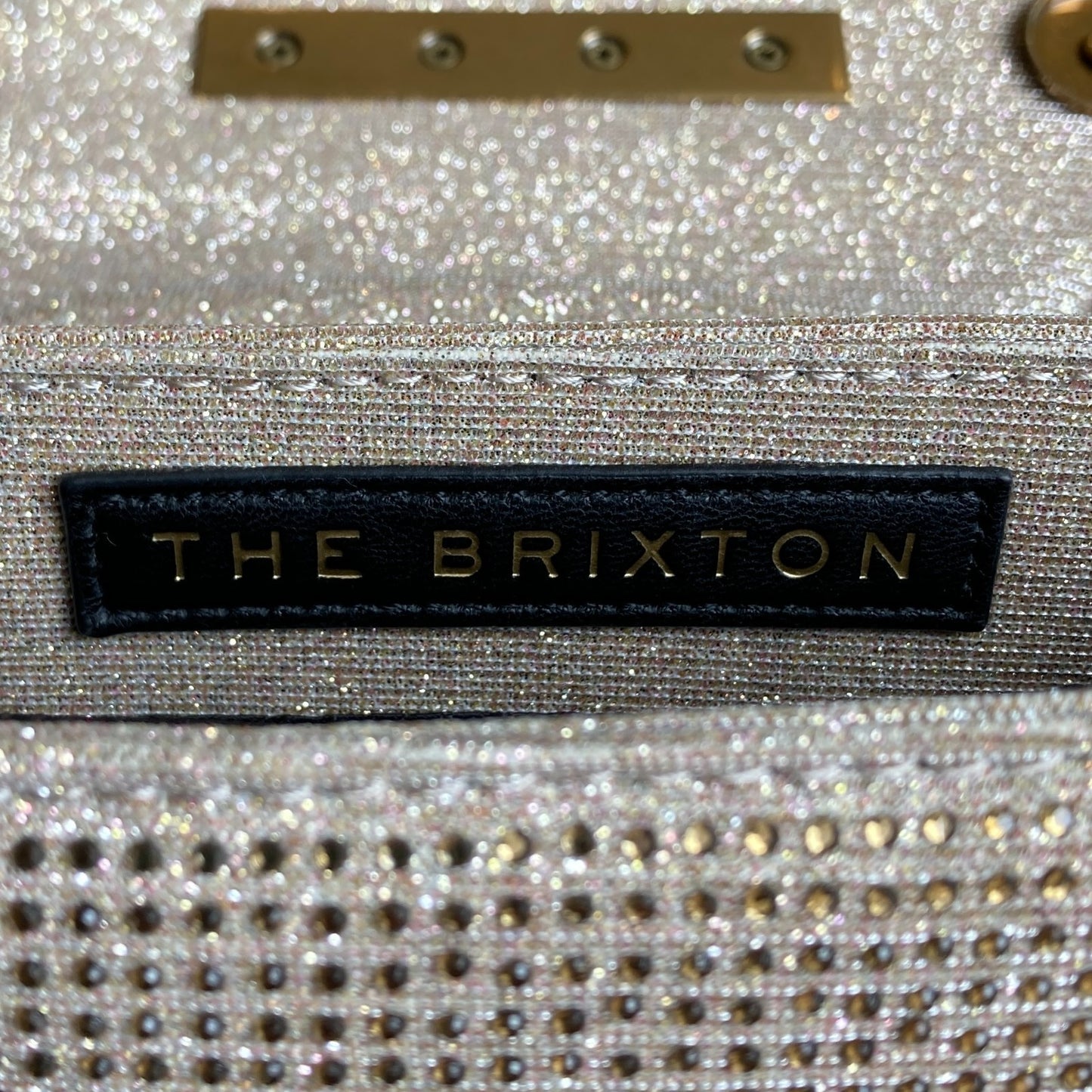 Kurt Geiger London Natural Rhinestone Mini Brixton Shoulder Bag - 1002MG