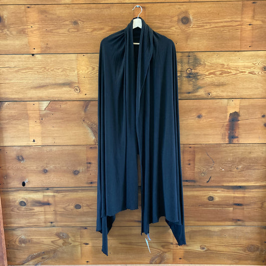 Frank & Eileen Black Labscarf Cotton Modal Aude Travel Scarf - 4427SC