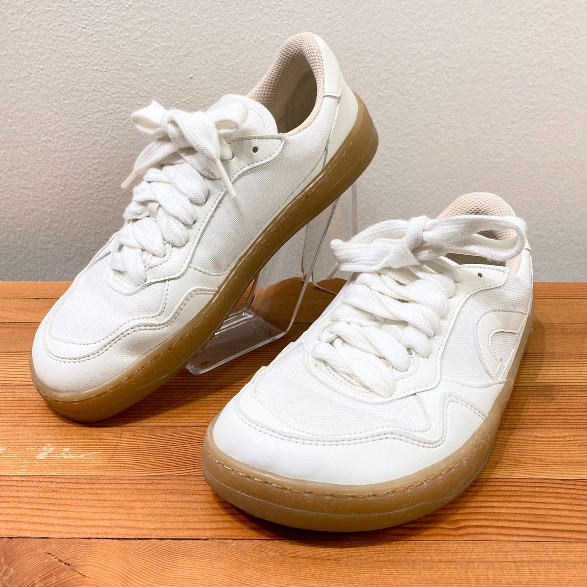 Ohne Project White Gum 080 XLBAREFOOT Sneaker Shoes- Size 37 / 7 - 1107MB