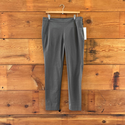 10 - Ministry of Supply Gray NEW Kinetic Skinny Womens Pants 0416JW