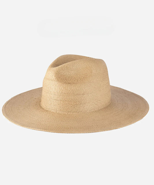 Gigi Pip $186 Straw Loren Cara Brimmed Rancher Hat NEW - Size 57 - 0317JF