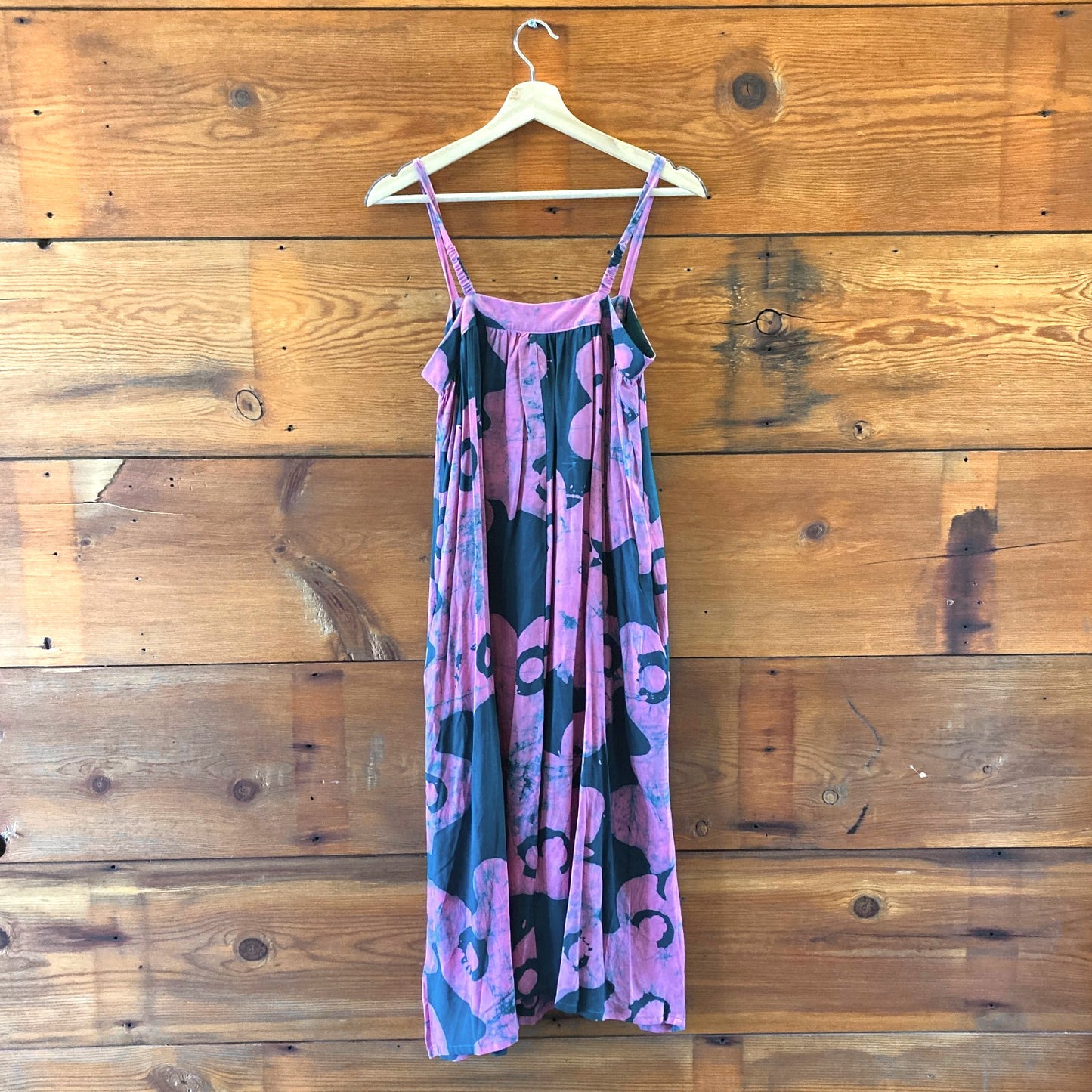 Osei Duro Pink & Teal Pool Party Print NEW $250 Saya Dress - Size M - 0425NK