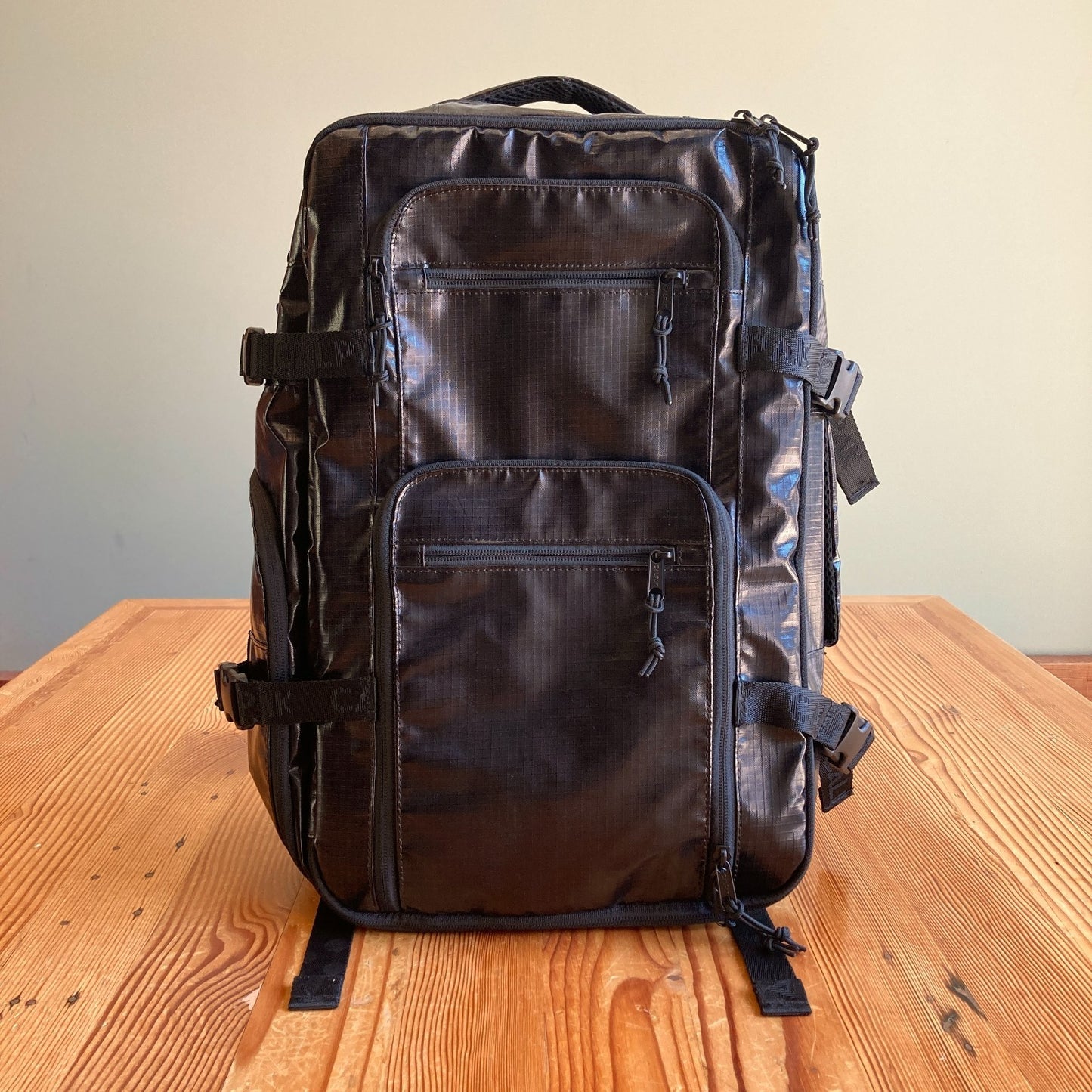 Calpack $198 Black Matte Obsidian Terra 26L Laptop Duffle Backpack - 4427SC