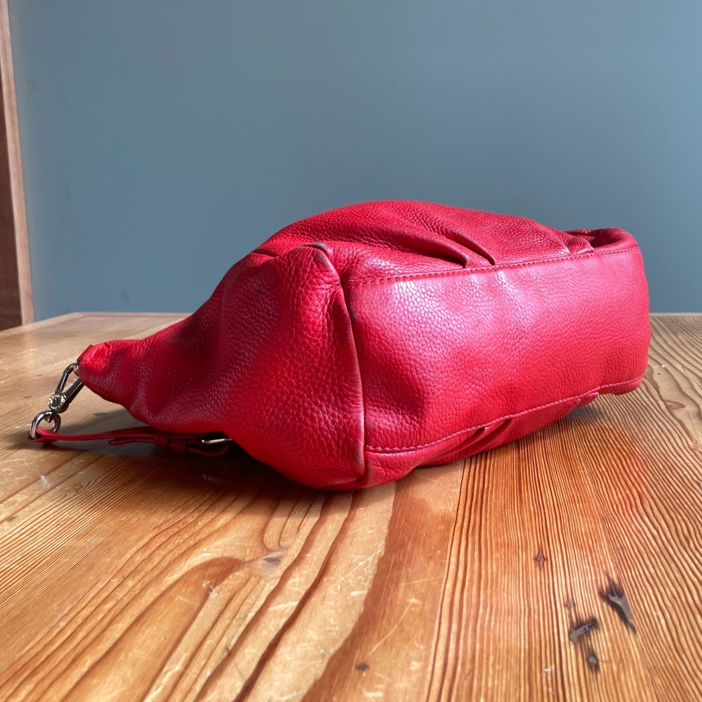 Marc by Marc Jacobs Red Classic Q Francesca Double Handle Shoulder Bag 0420PH