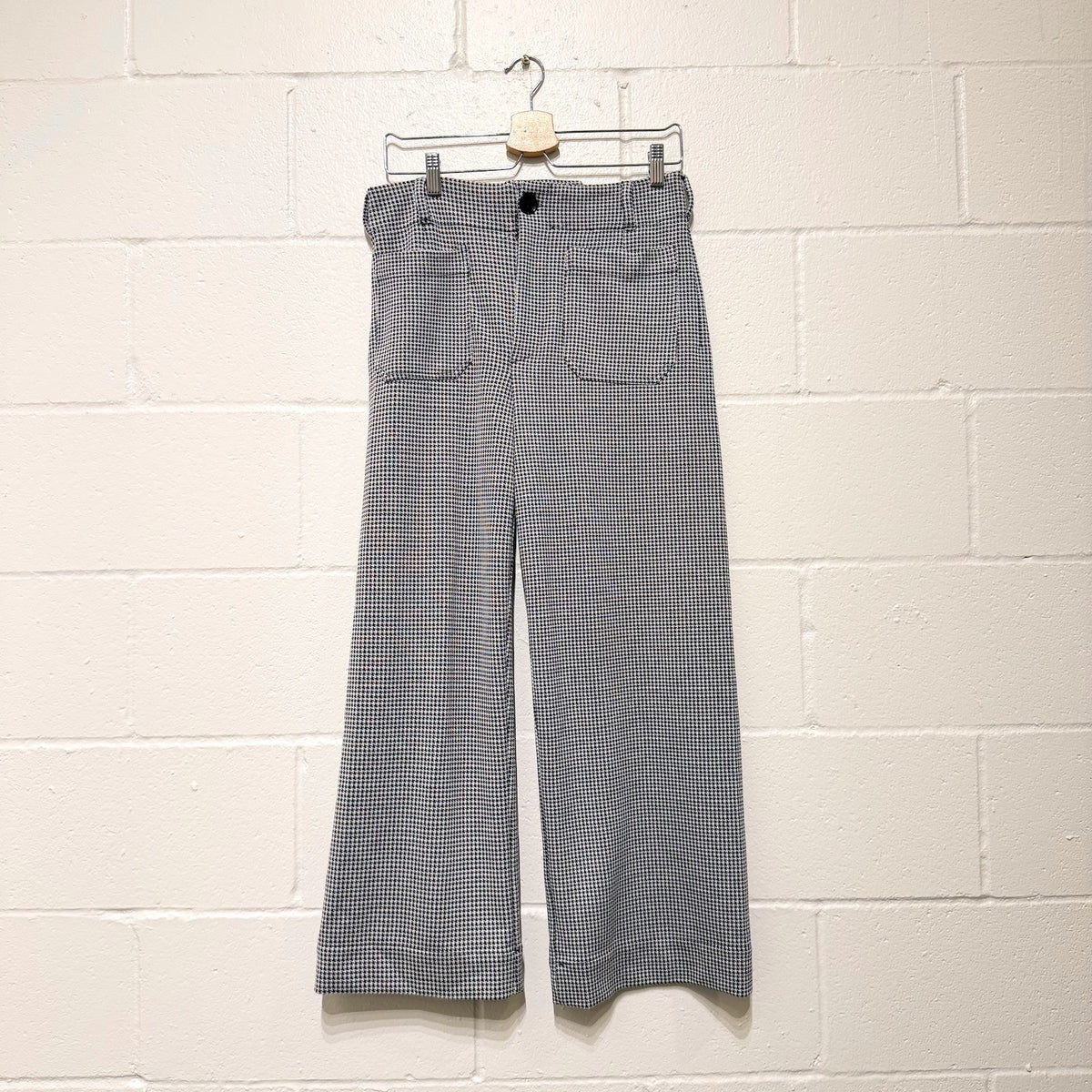 Maeve Anthropologie Houndstooth Pattern Colette Pants - Size 29 - NEW - 0715DP