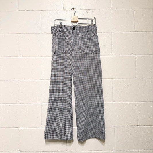 Maeve Anthropologie Houndstooth Pattern Colette Pants - Size 29 - NEW - 0715DP