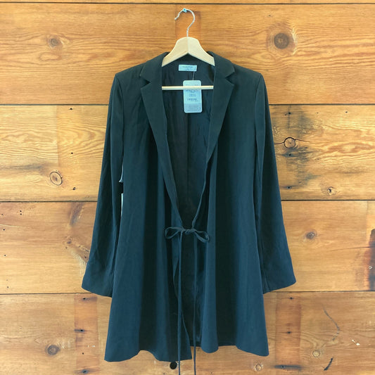 Babaton Aritzia Black Raine Wrap Blazer NEW $178 Mini Dress - Size XS - 0901SC