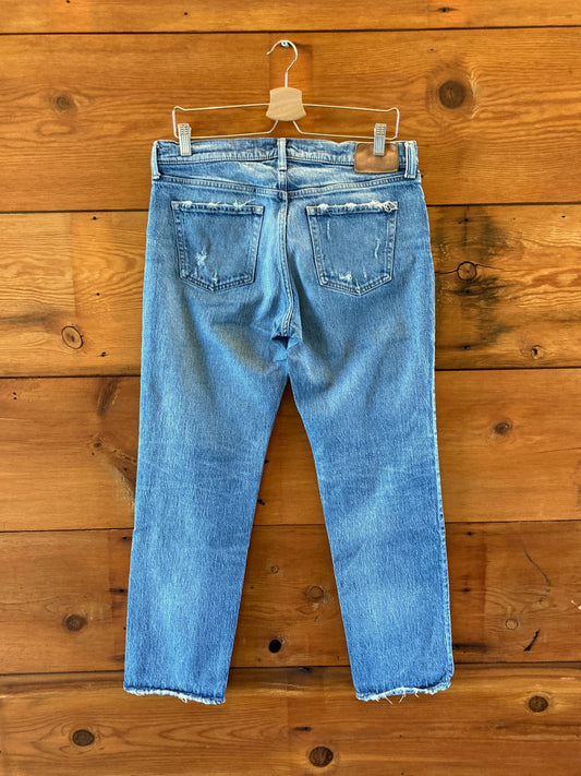 Moussy Light Vintage Japan Made Straight Leg Howa Jeans - Sz 29 - 4427SC