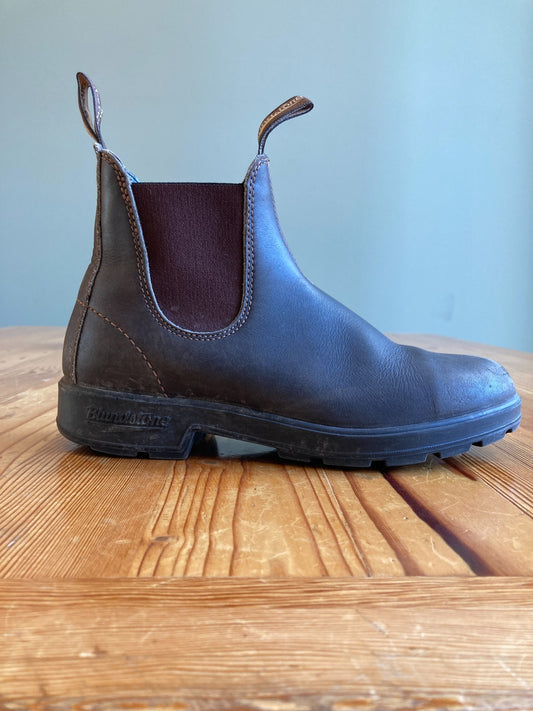 Blundstone Walnut Brown Original 500 Chelsea Boots - Size 5.5 / 8 US - 0720LP