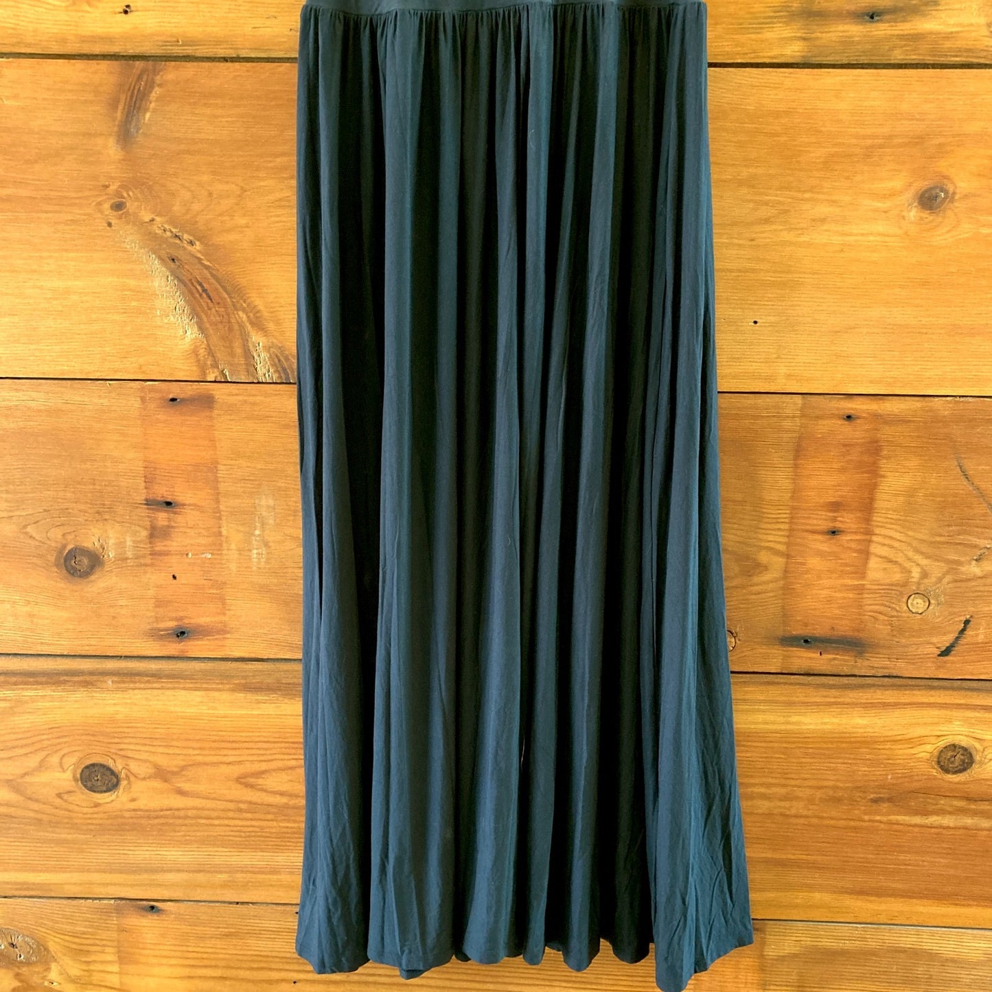 Lululemon Black 2-in-1 Maxi Dress Fold Waist Maxi Skirt - Size M - 1011SC