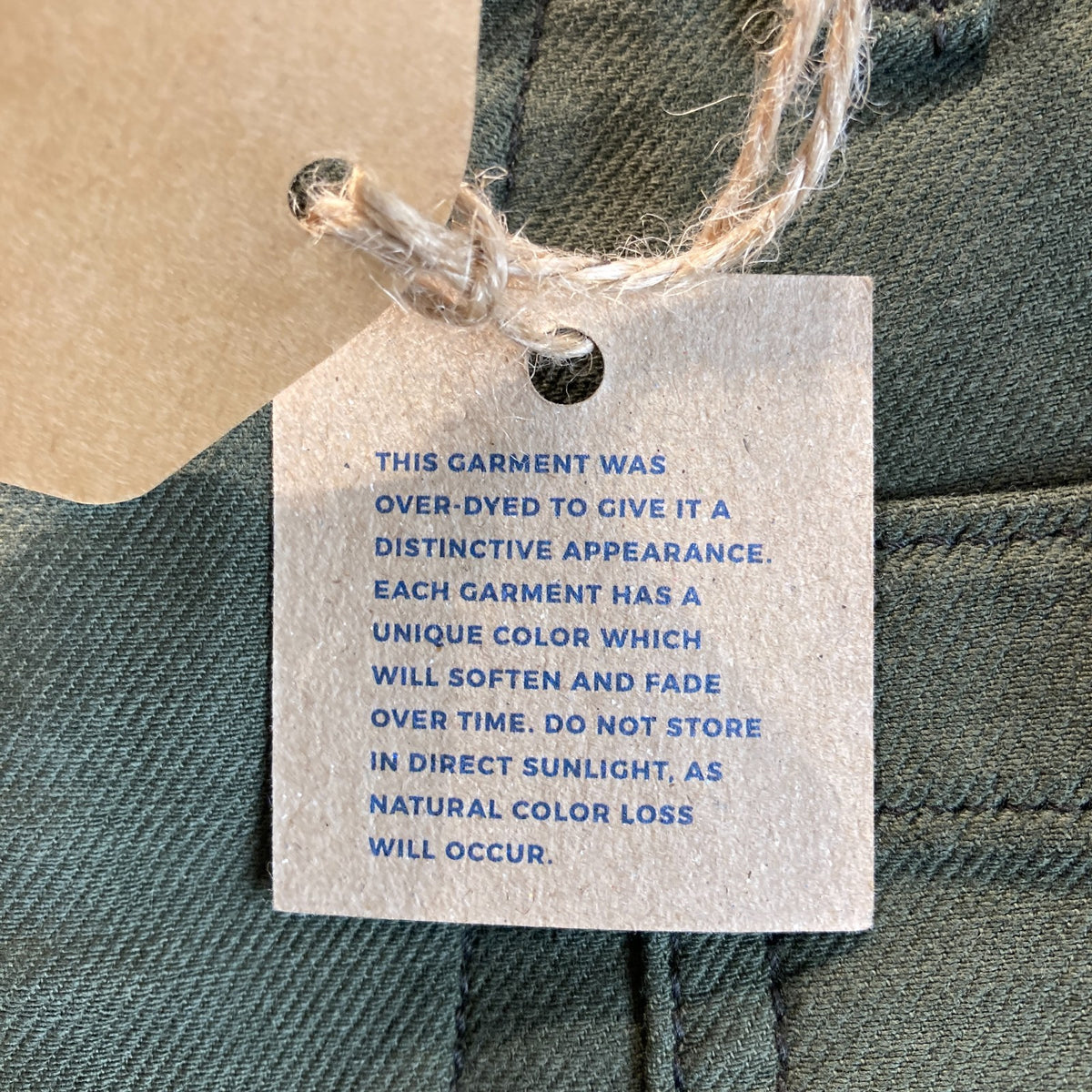 Faherty Green NEW Foo-Forest Olive Green Patch Pocket Pants - Size 25 - 0810RL