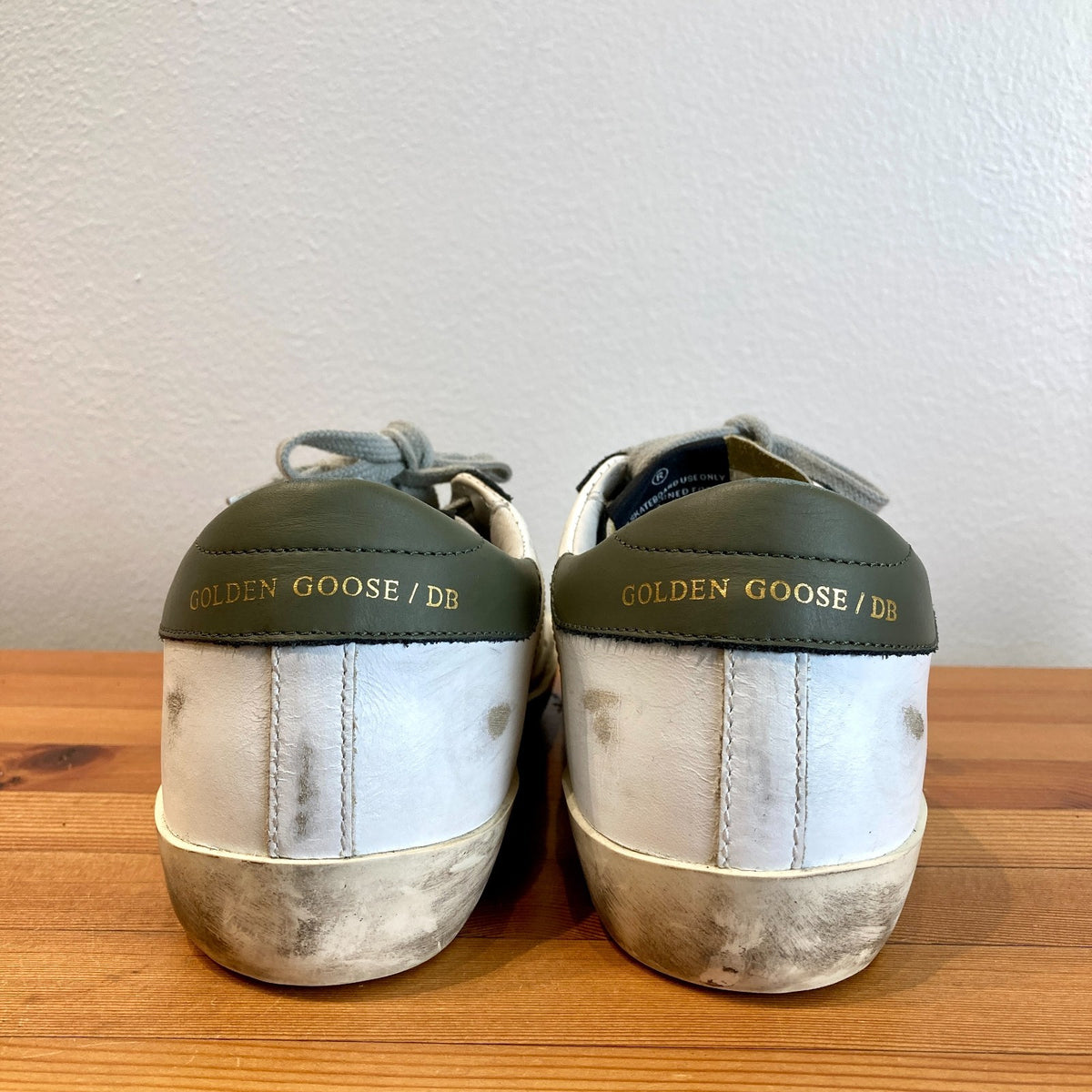 Golden Goose $580 White Super Star Leopard Glitter Sneakers - Sz 35/ 5 - 0209SB