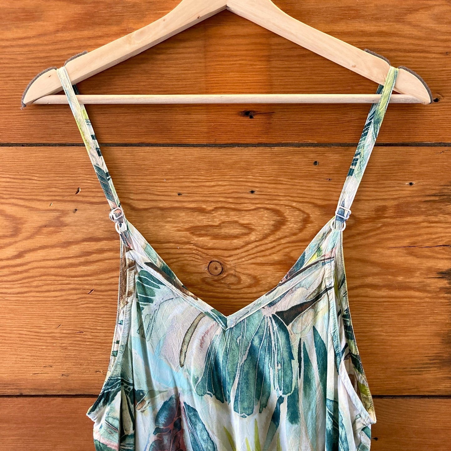 Jams World 60 Years Sleeveless Spring Breeze V Neck Sun Dress - Size L - 0715NS