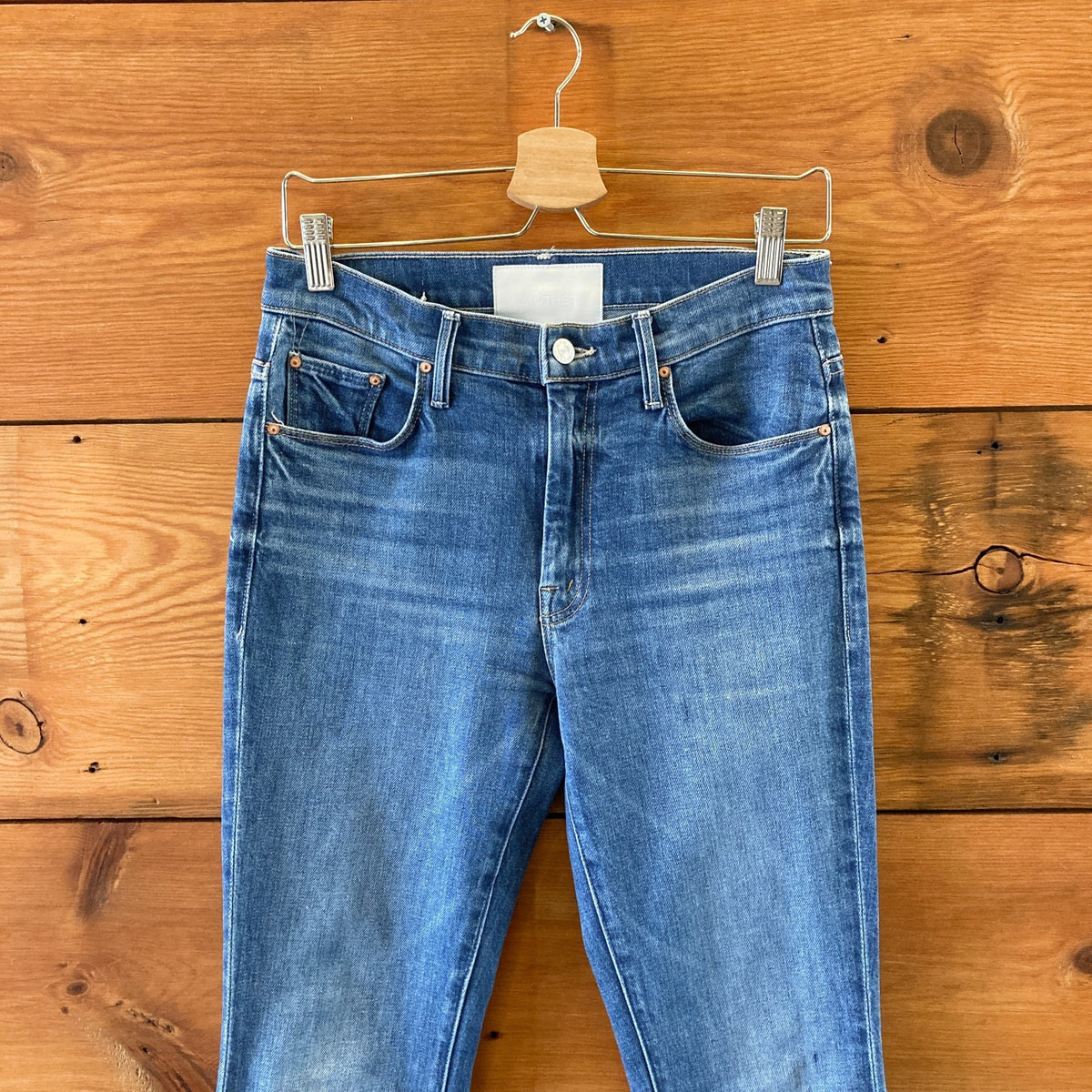 Mother Superior $258 Small World Weekender Flare Leg Jeans - Size 26 - 0320AE