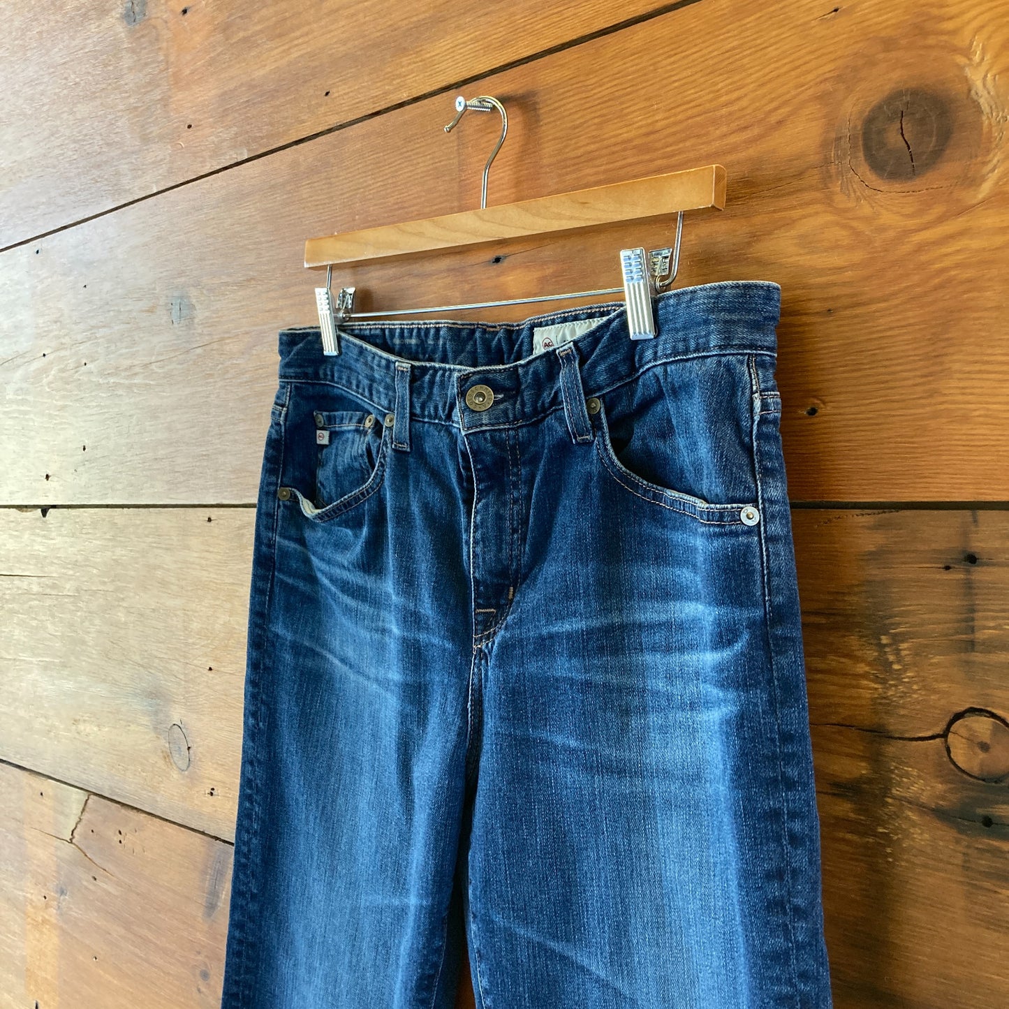 29 - AG Adriano Goldschmied DarkThe Ex-Boyfriend Slouchy Slim Jeans 4427SC