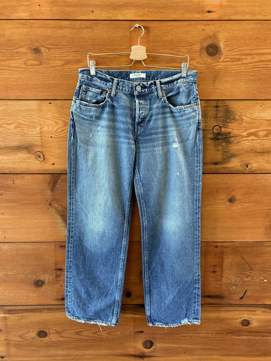 Moussy Japan Made Button Fly Saab Vintage Straight Leg Jeans - Size 29 - 4427SC